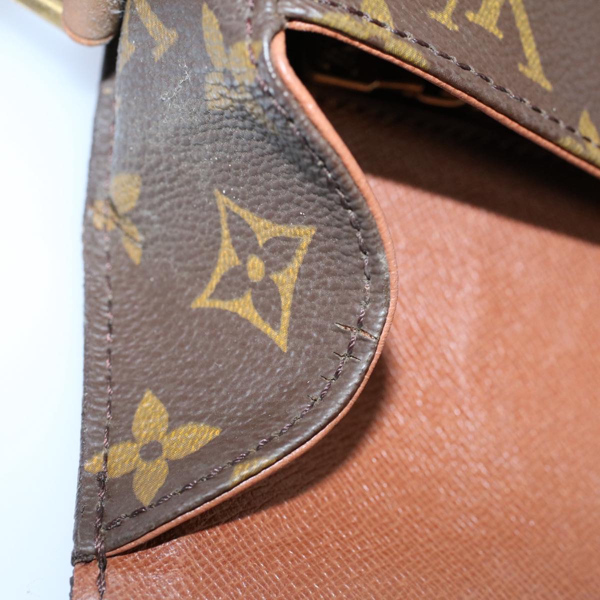 LOUIS VUITTON Monogram Saint Cloud GM Shoulder Bag M51242 LV yk8551