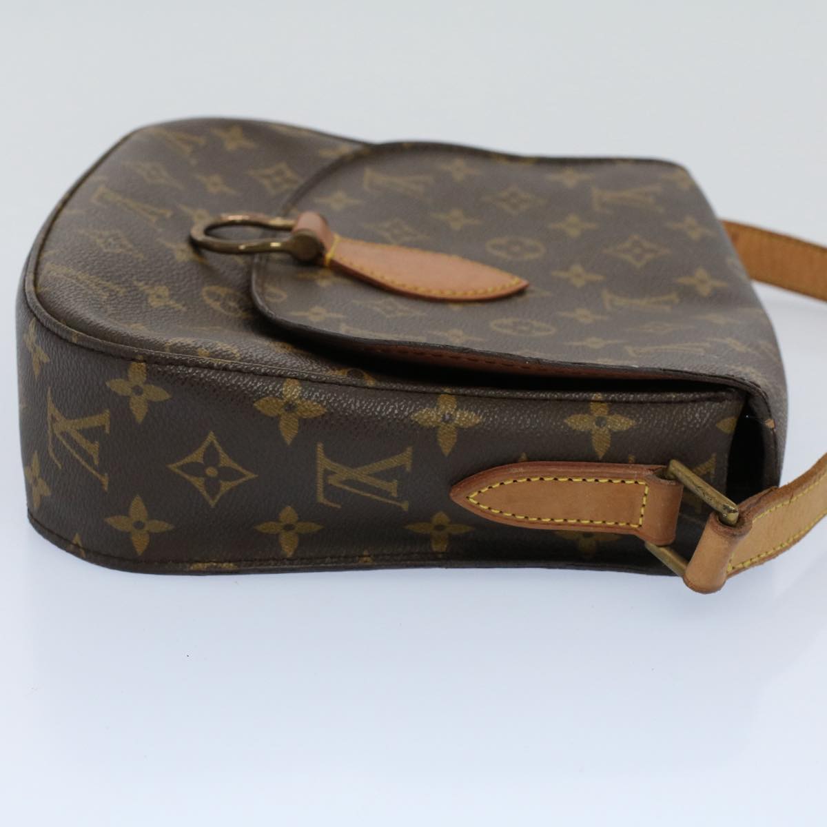 LOUIS VUITTON Monogram Saint Cloud GM Shoulder Bag M51242 LV yk8551