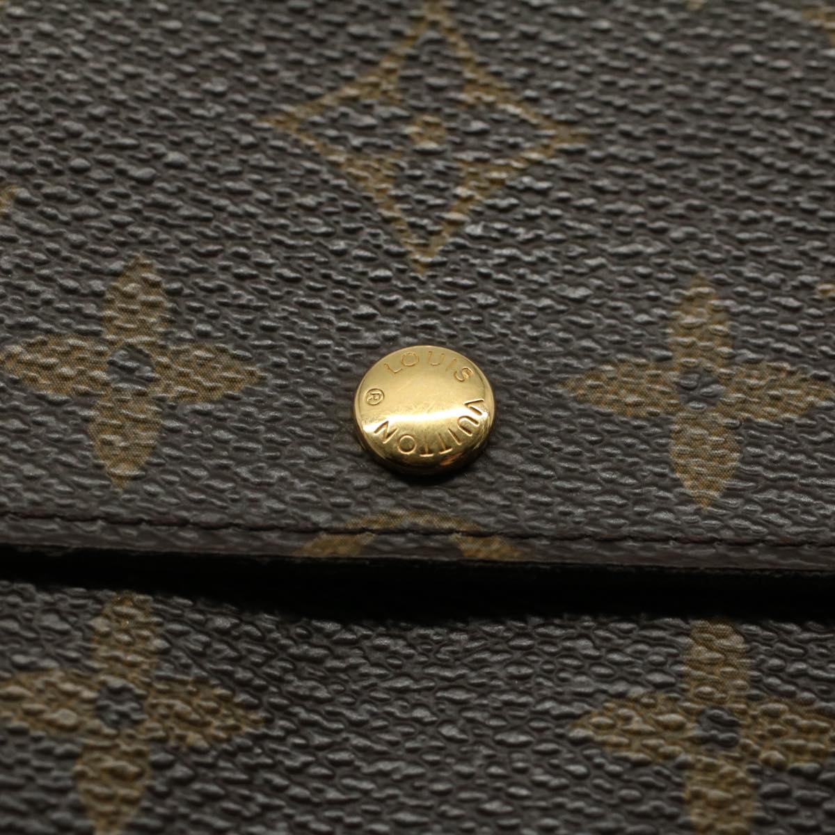 LOUIS VUITTON Monogram Portefeuille Sarah Long Wallet M61734 LV yk8555