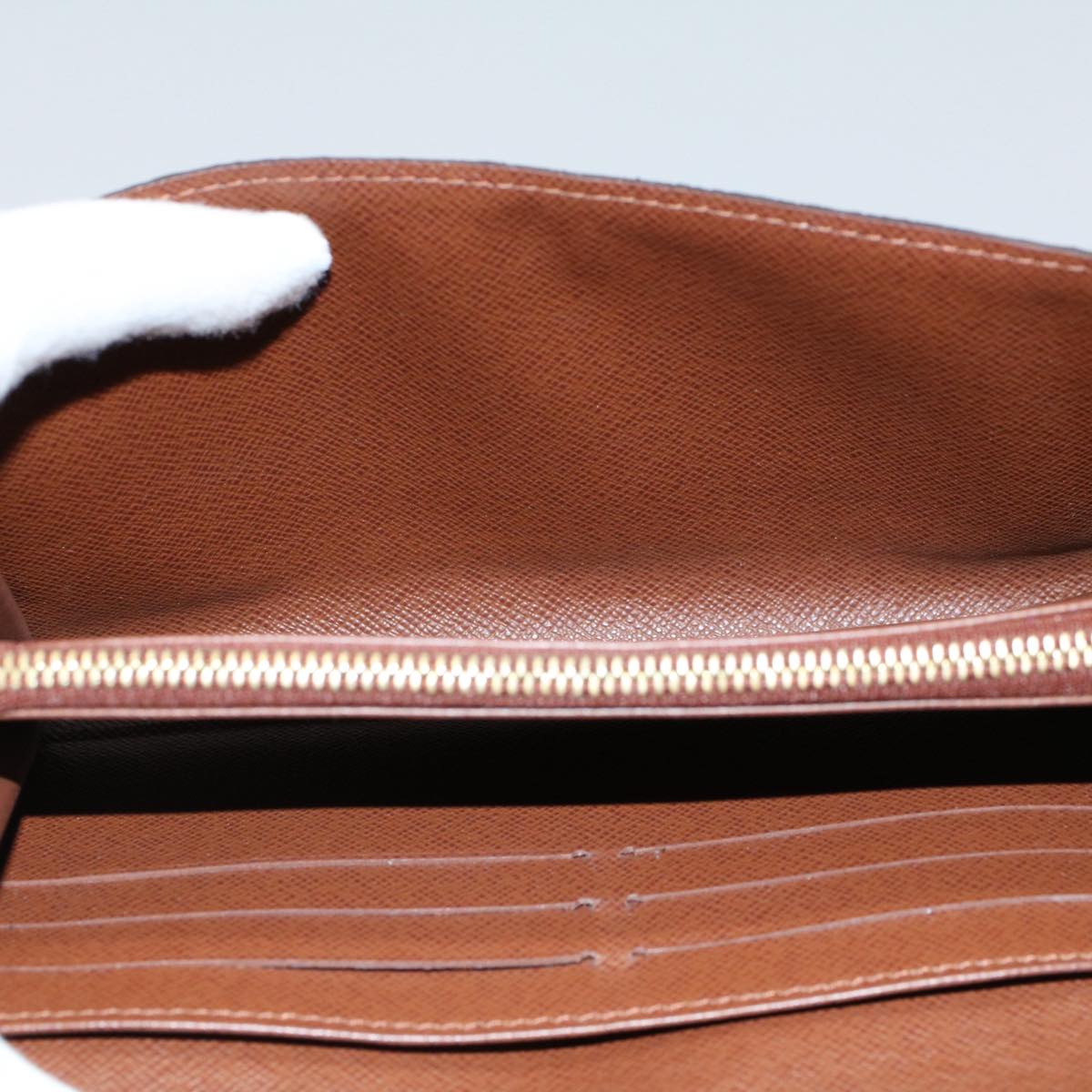LOUIS VUITTON Monogram Portefeuille Sarah Long Wallet M61734 LV yk8555