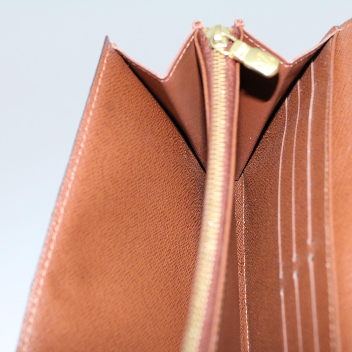 LOUIS VUITTON Monogram Portefeuille Sarah Long Wallet M61734 LV yk8555