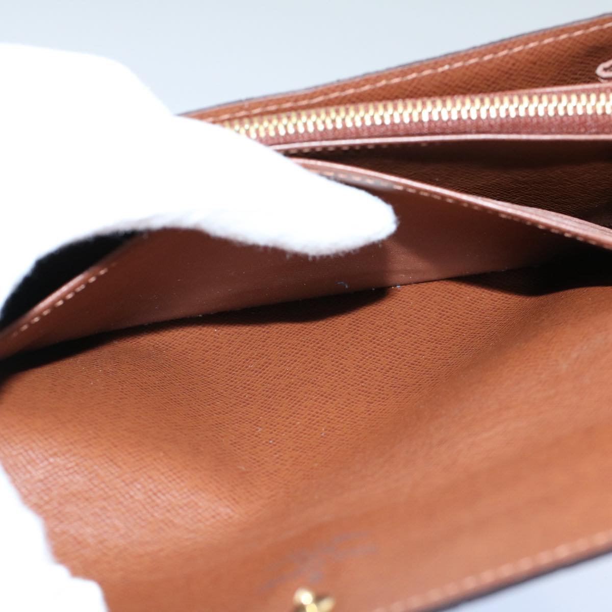 LOUIS VUITTON Monogram Portefeuille Sarah Long Wallet M61734 LV yk8555