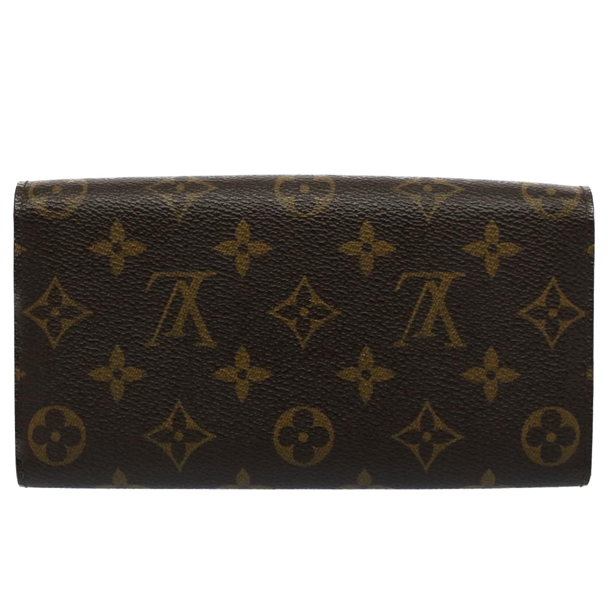 LOUIS VUITTON Monogram Portefeuille Sarah Long Wallet M61734 LV yk8555