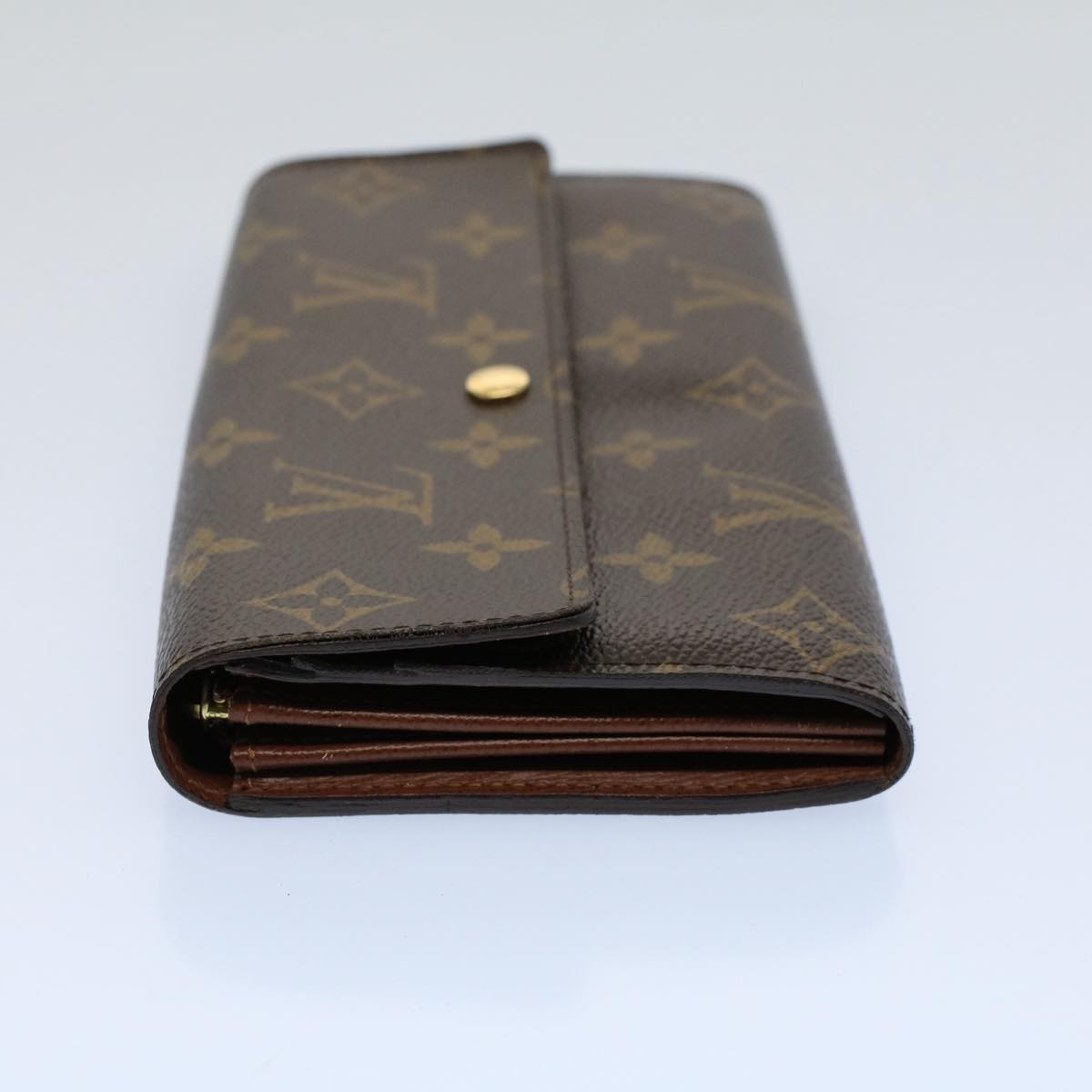 LOUIS VUITTON Monogram Portefeuille Sarah Long Wallet M61734 LV yk8555