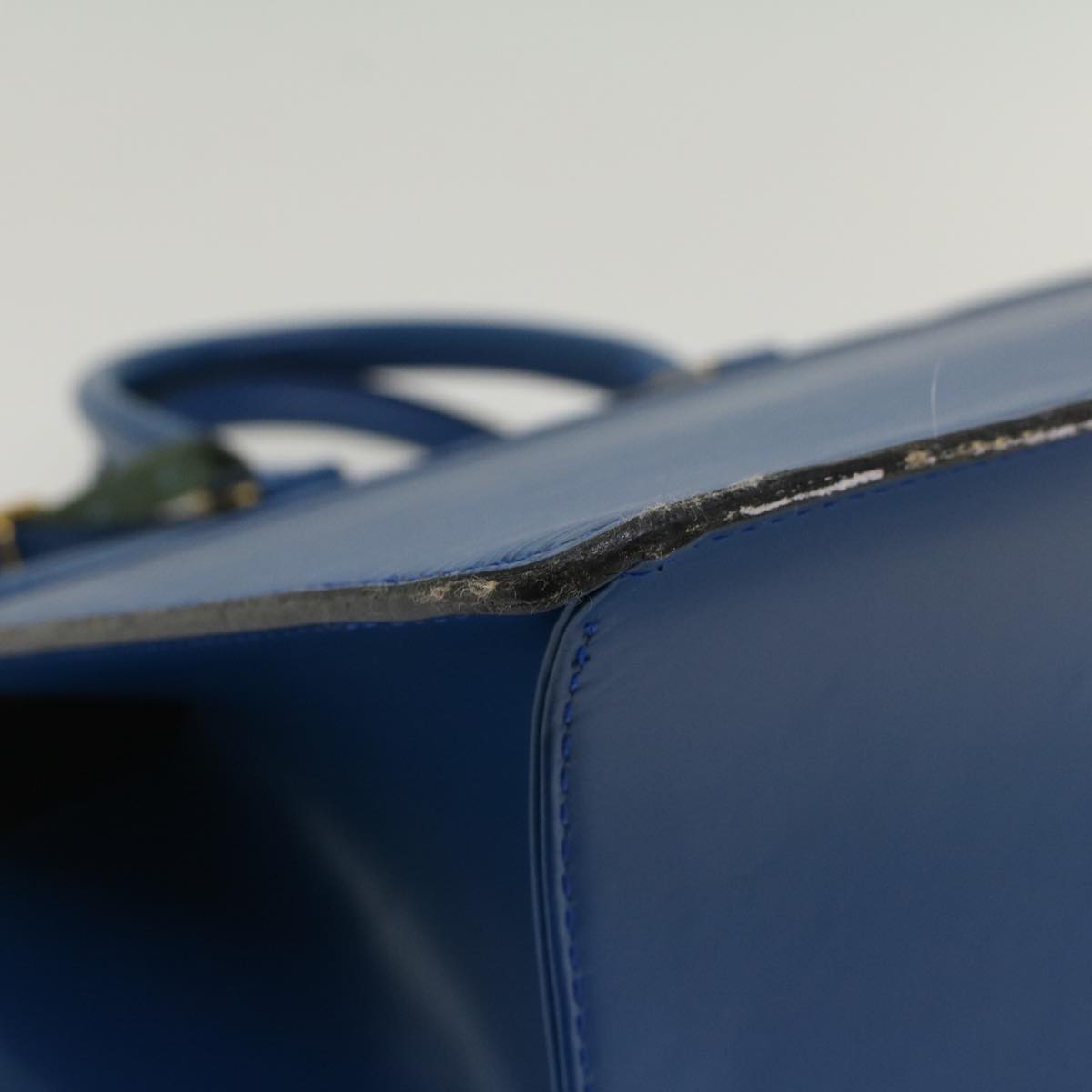 LOUIS VUITTON Epi Riviera Hand Bag Blue M48185 LV yk8565