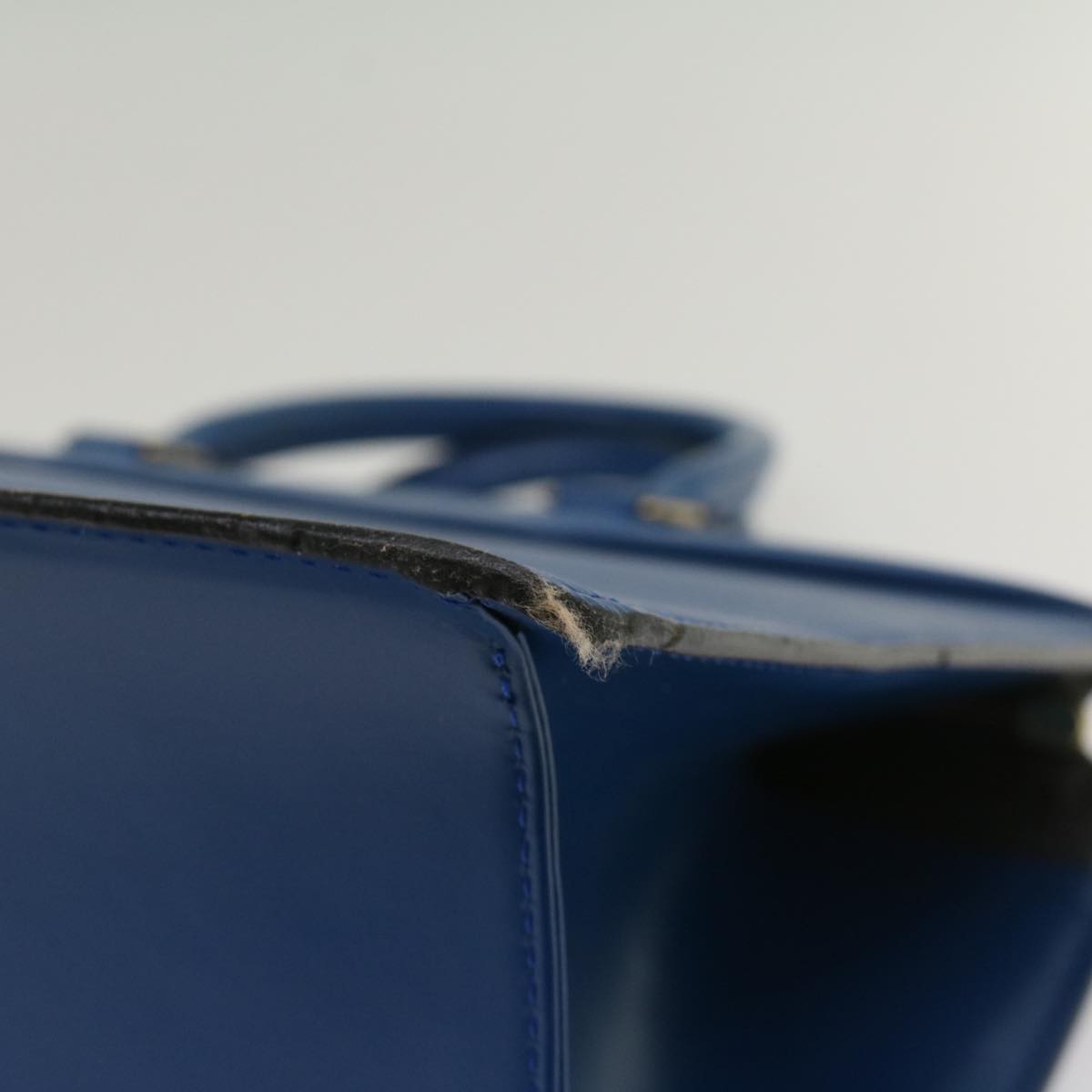 LOUIS VUITTON Epi Riviera Hand Bag Blue M48185 LV yk8565