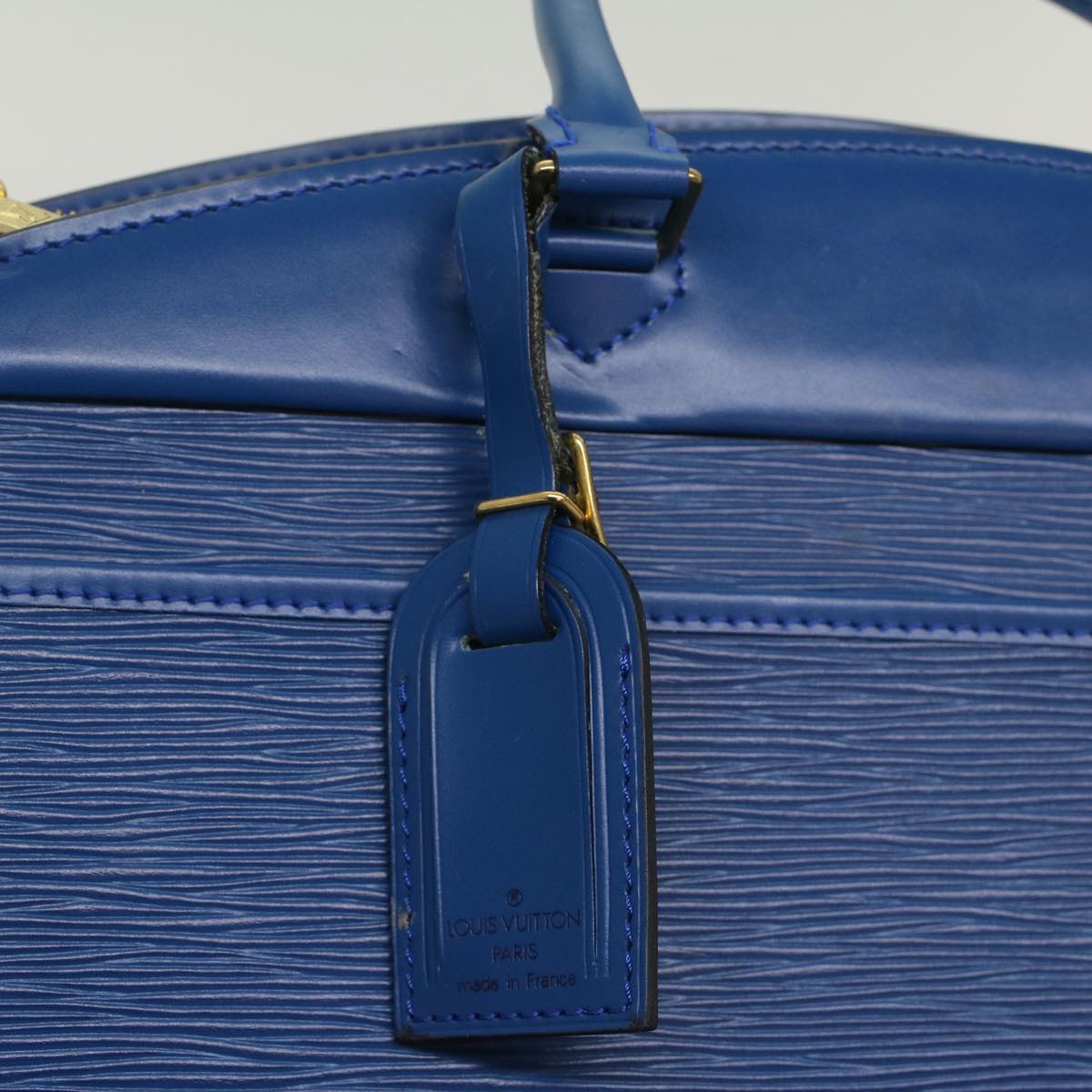 LOUIS VUITTON Epi Riviera Hand Bag Blue M48185 LV yk8565