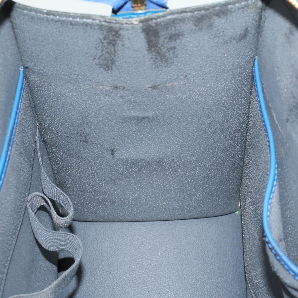 LOUIS VUITTON Epi Riviera Hand Bag Blue M48185 LV yk8565