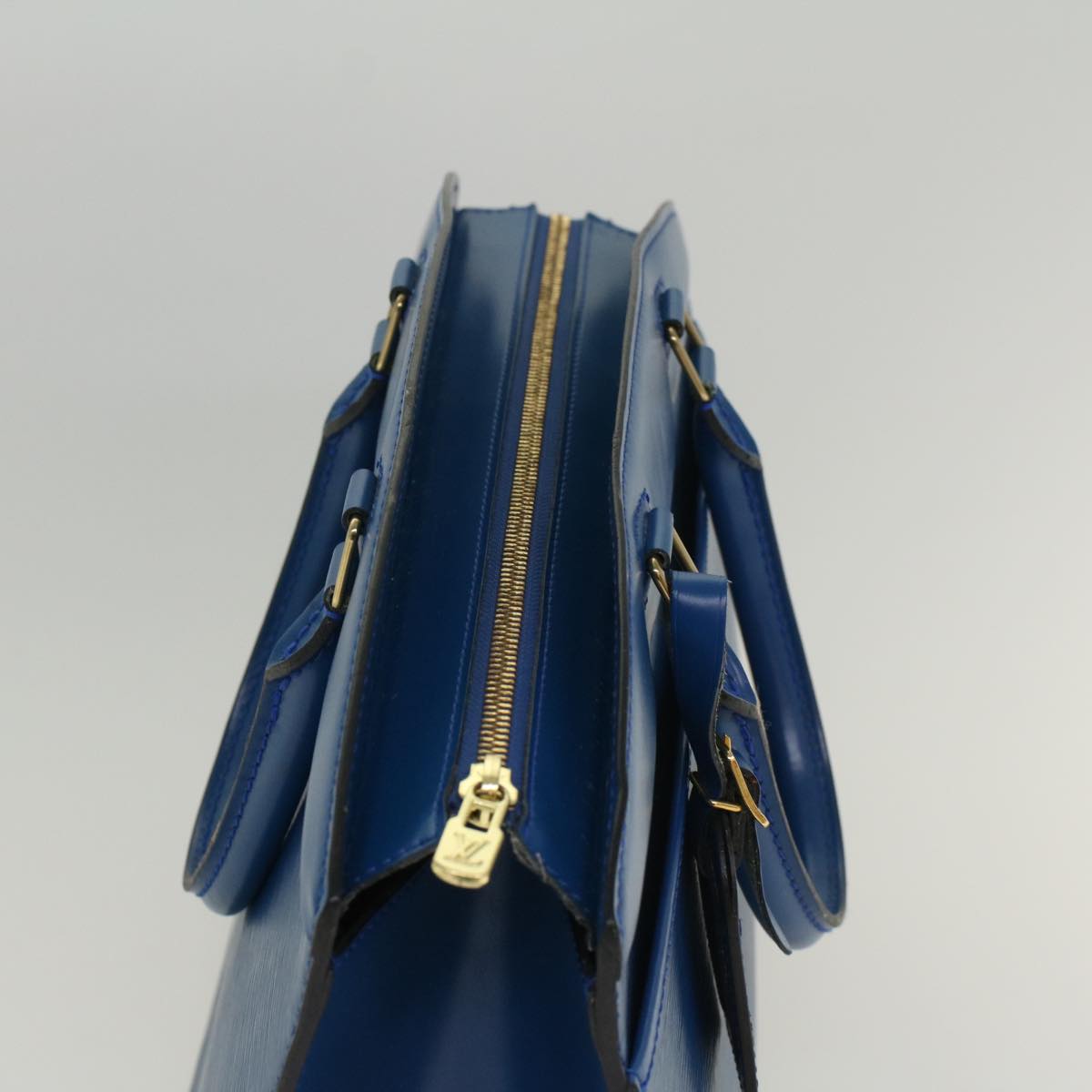 LOUIS VUITTON Epi Riviera Hand Bag Blue M48185 LV yk8565