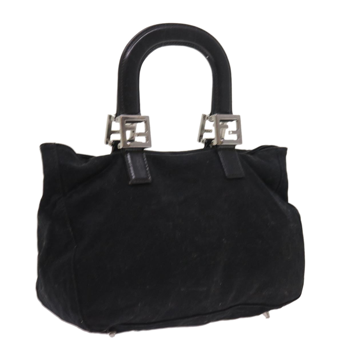 Luxury FendiHand Bag Nylon Blackyk8577