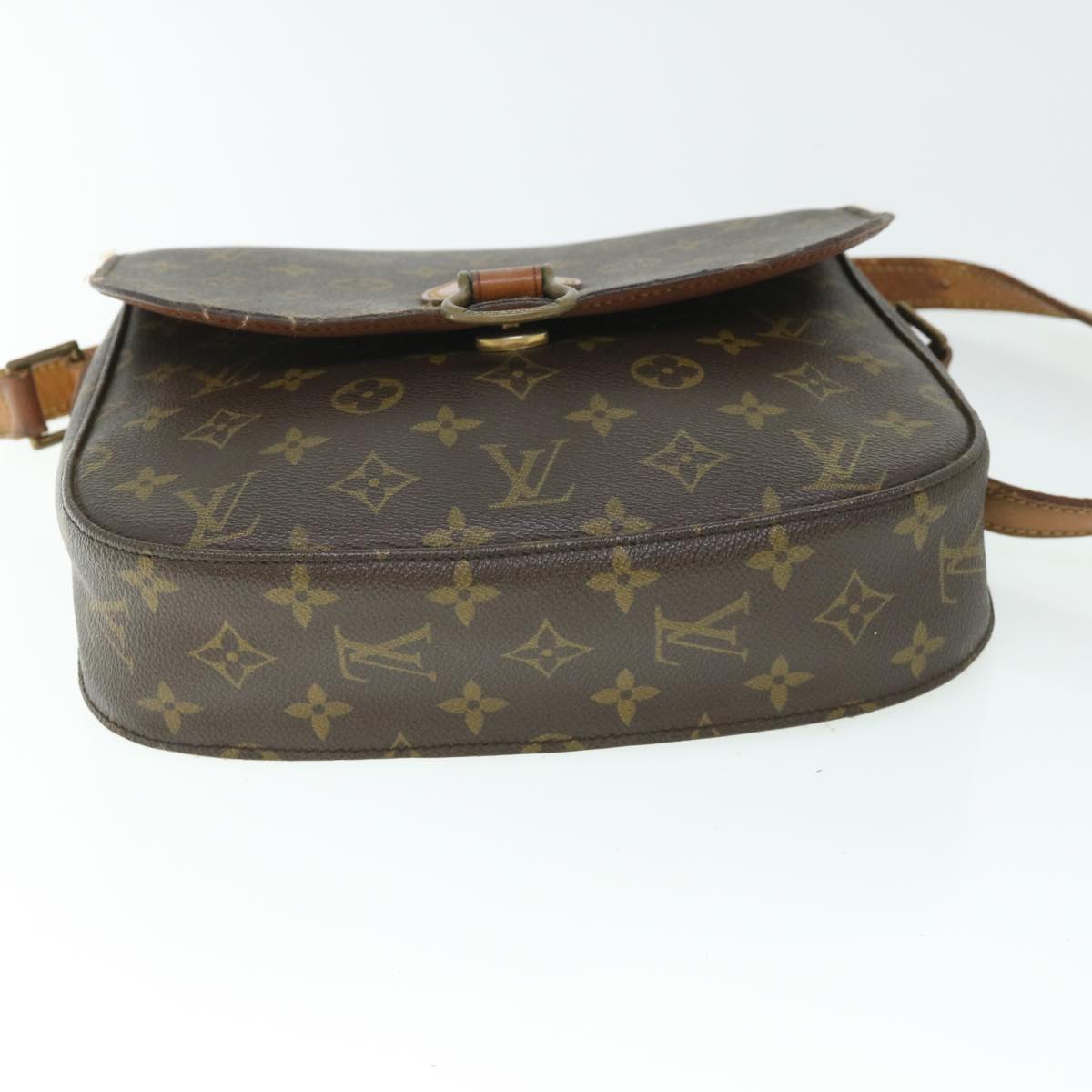 LOUIS VUITTON Monogram Saint Cloud GM Shoulder Bag M51242 LV yk8580