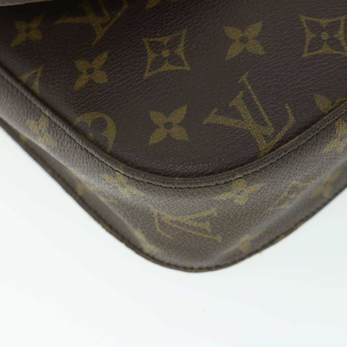LOUIS VUITTON Monogram Saint Cloud GM Shoulder Bag M51242 LV yk8580