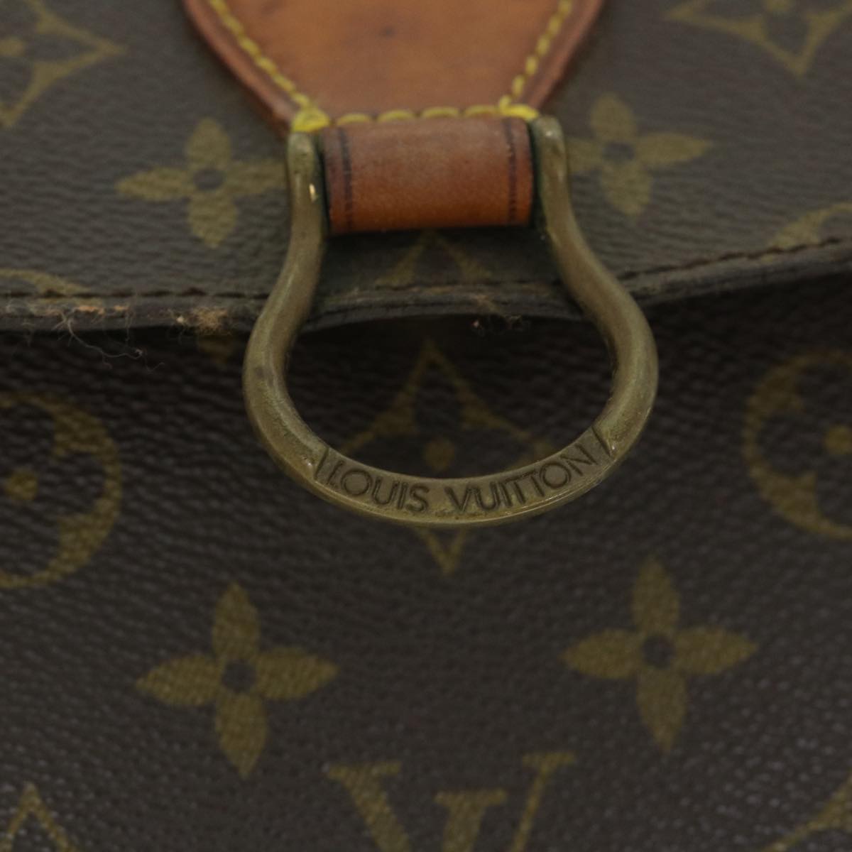 LOUIS VUITTON Monogram Saint Cloud GM Shoulder Bag M51242 LV yk8580