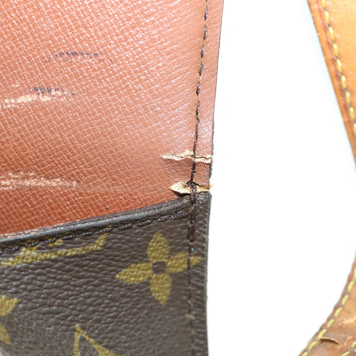 LOUIS VUITTON Monogram Saint Cloud GM Shoulder Bag M51242 LV yk8580