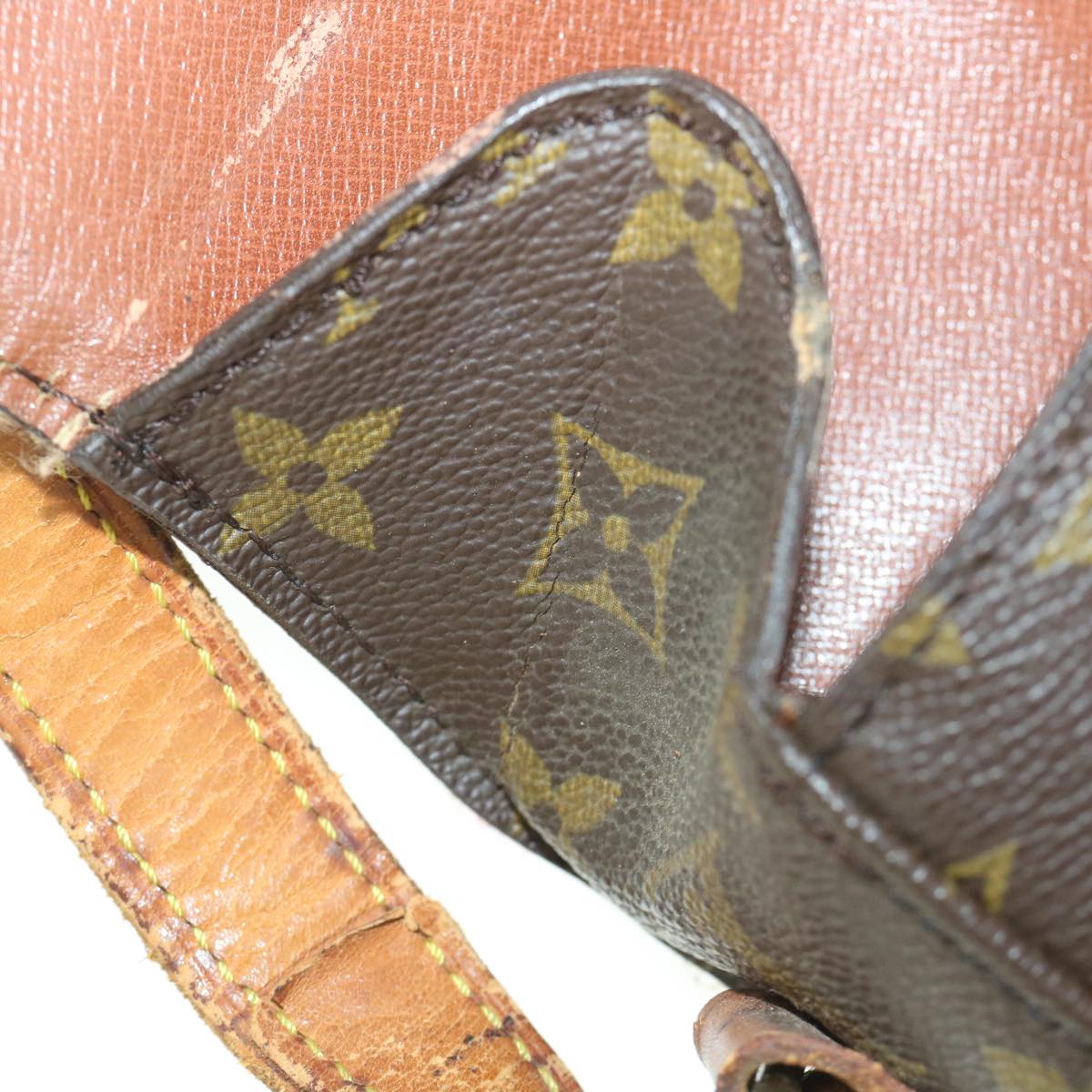 LOUIS VUITTON Monogram Saint Cloud GM Shoulder Bag M51242 LV yk8580