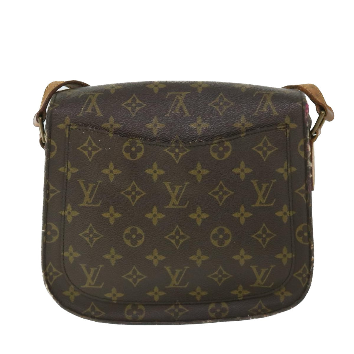 LOUIS VUITTON Monogram Saint Cloud GM Shoulder Bag M51242 LV yk8580