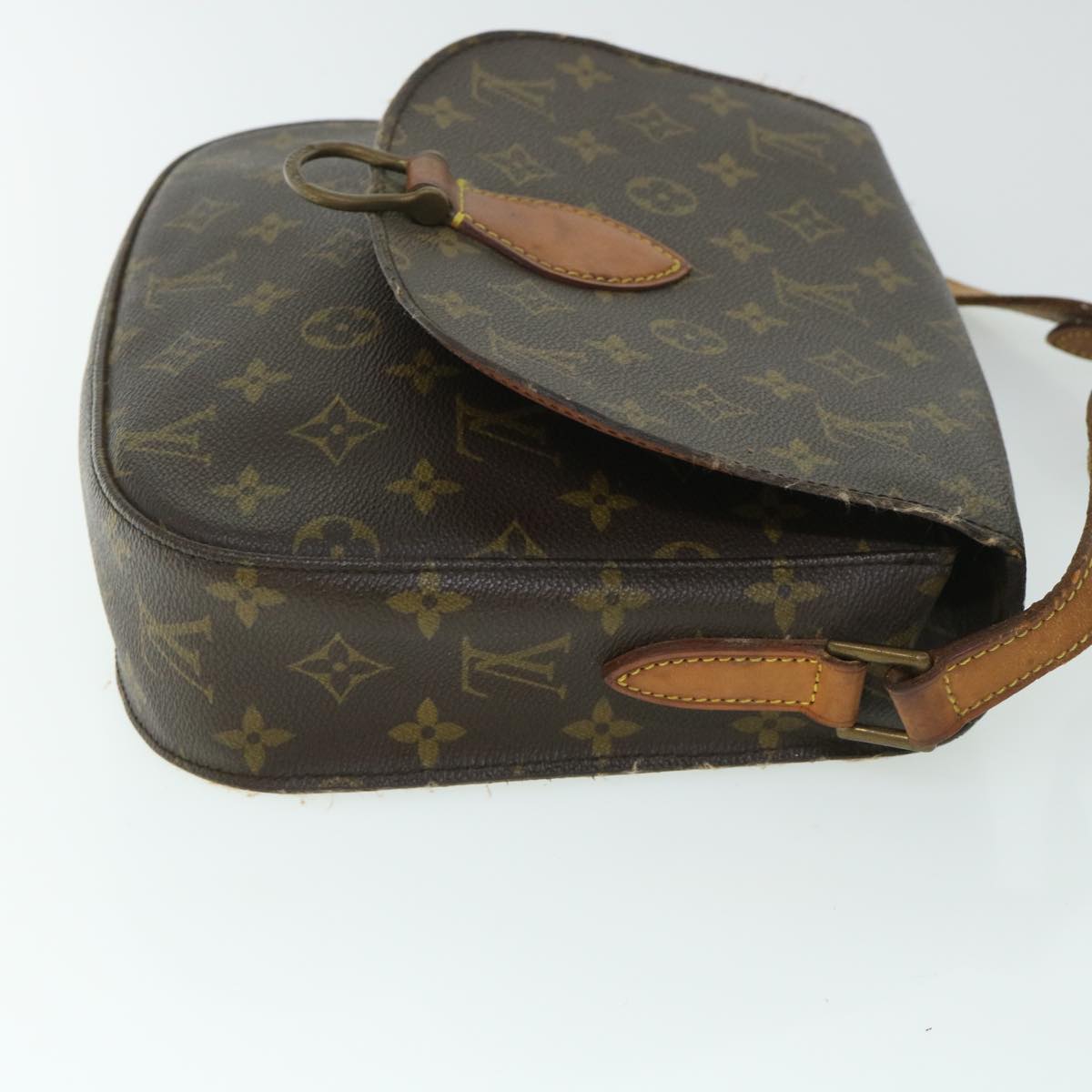 LOUIS VUITTON Monogram Saint Cloud GM Shoulder Bag M51242 LV yk8580