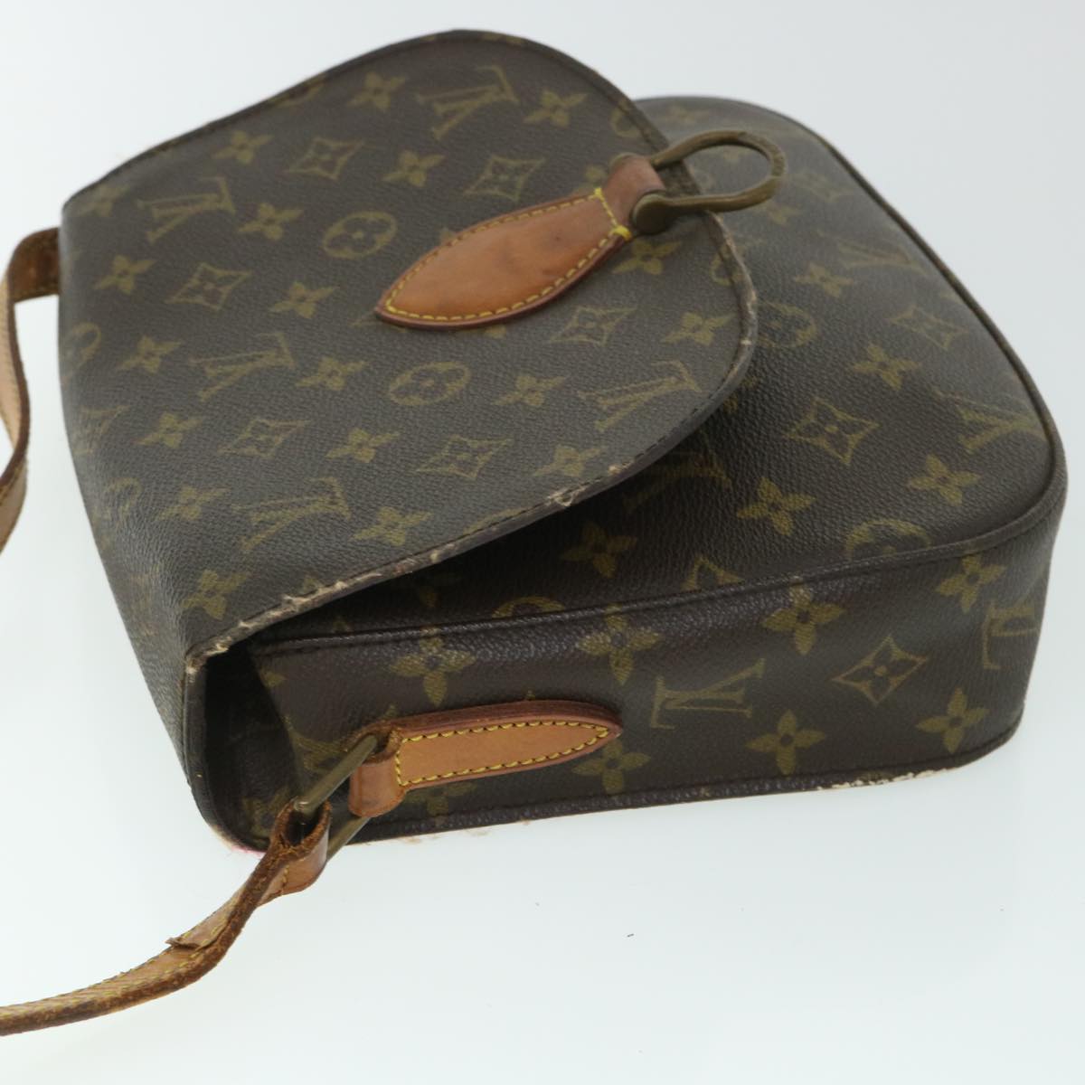 LOUIS VUITTON Monogram Saint Cloud GM Shoulder Bag M51242 LV yk8580