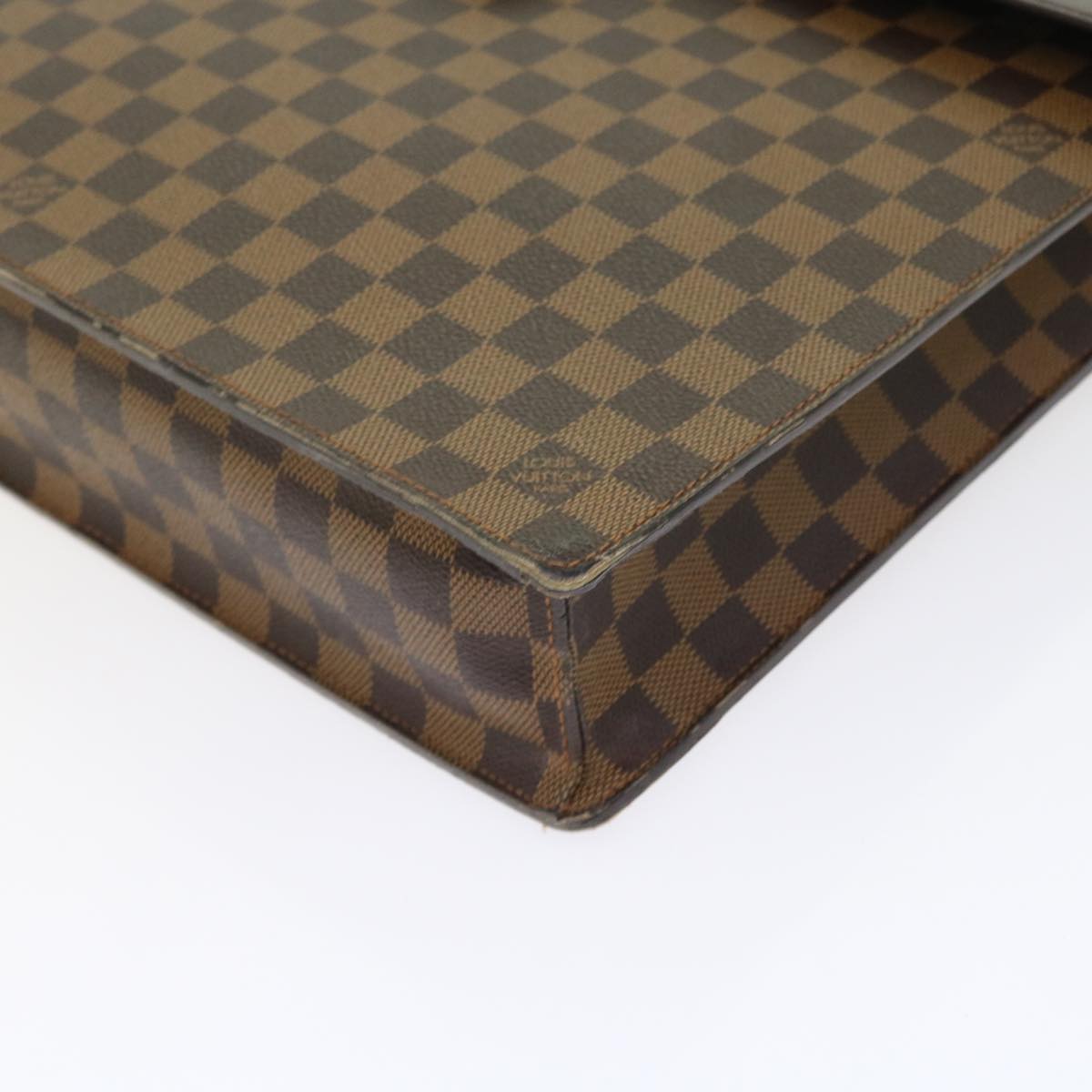LOUIS VUITTON Damier Ebene Altona PM Briefcase N53315 LV yk8594