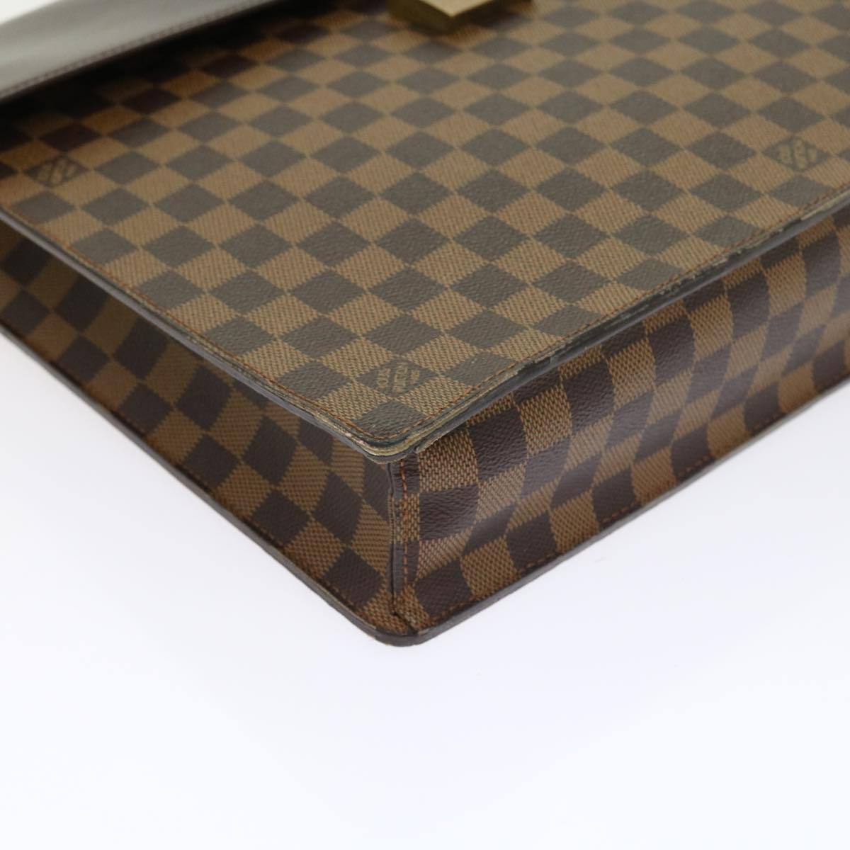 LOUIS VUITTON Damier Ebene Altona PM Briefcase N53315 LV yk8594