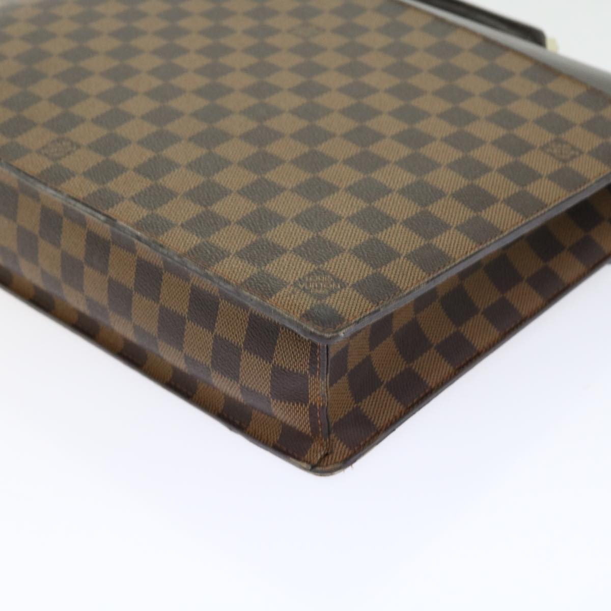 LOUIS VUITTON Damier Ebene Altona PM Briefcase N53315 LV yk8594