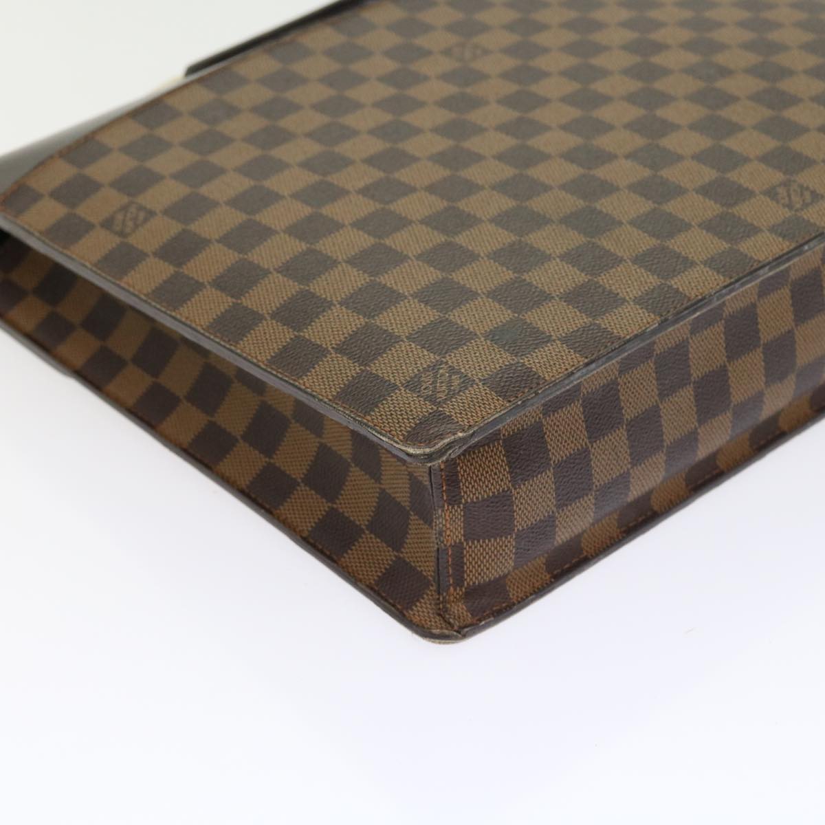 LOUIS VUITTON Damier Ebene Altona PM Briefcase N53315 LV yk8594