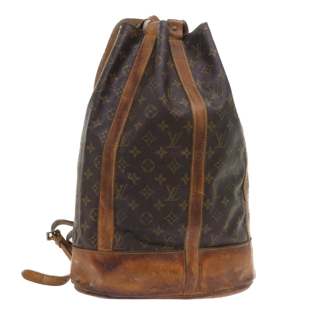 LOUIS VUITTON Monogram Randonnee GM Shoulder Bag M42244 LV yk8595