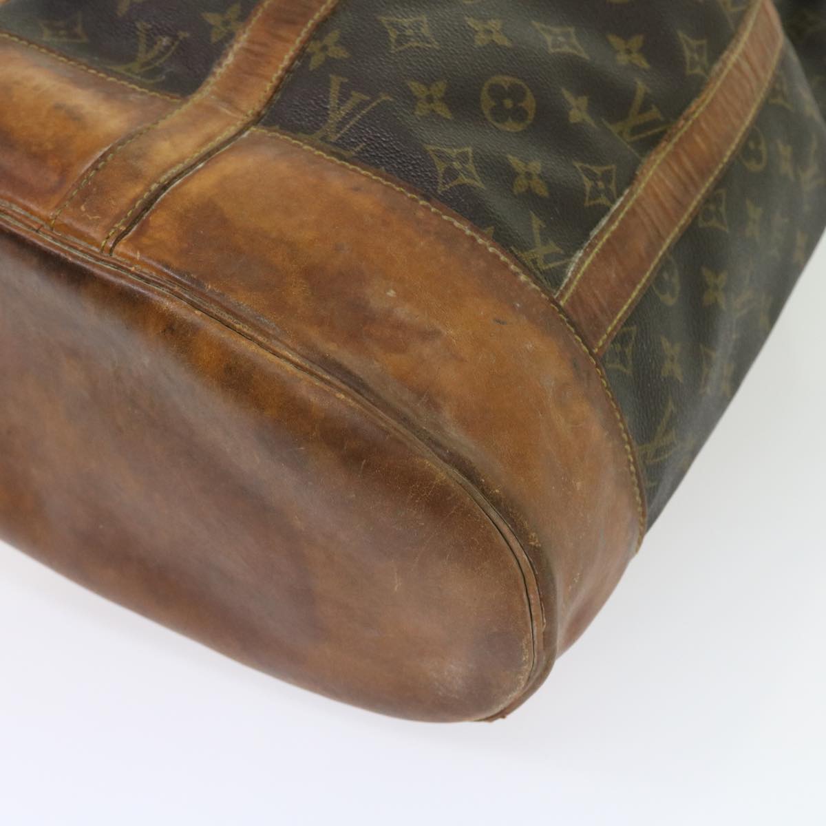 LOUIS VUITTON Monogram Randonnee GM Shoulder Bag M42244 LV yk8595