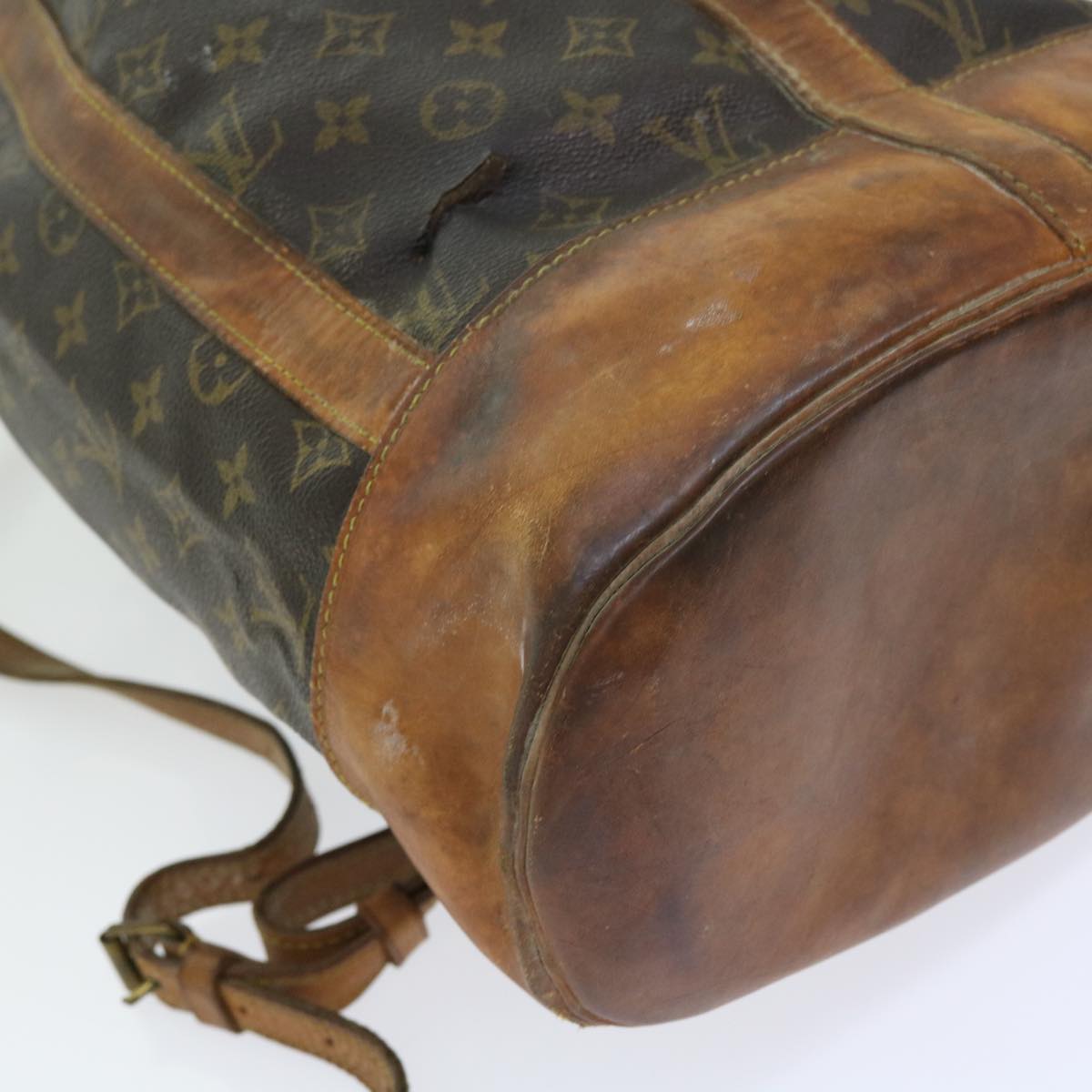 LOUIS VUITTON Monogram Randonnee GM Shoulder Bag M42244 LV yk8595