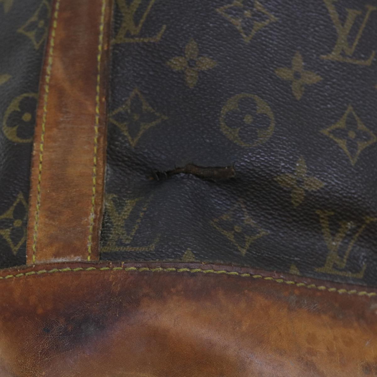 LOUIS VUITTON Monogram Randonnee GM Shoulder Bag M42244 LV yk8595