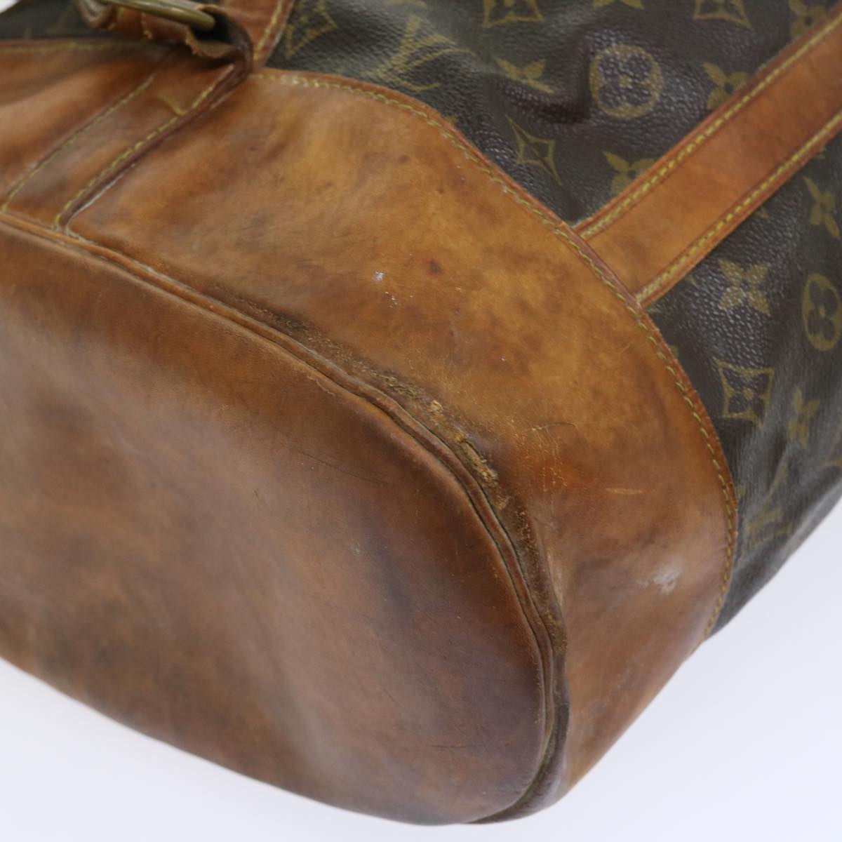 LOUIS VUITTON Monogram Randonnee GM Shoulder Bag M42244 LV yk8595