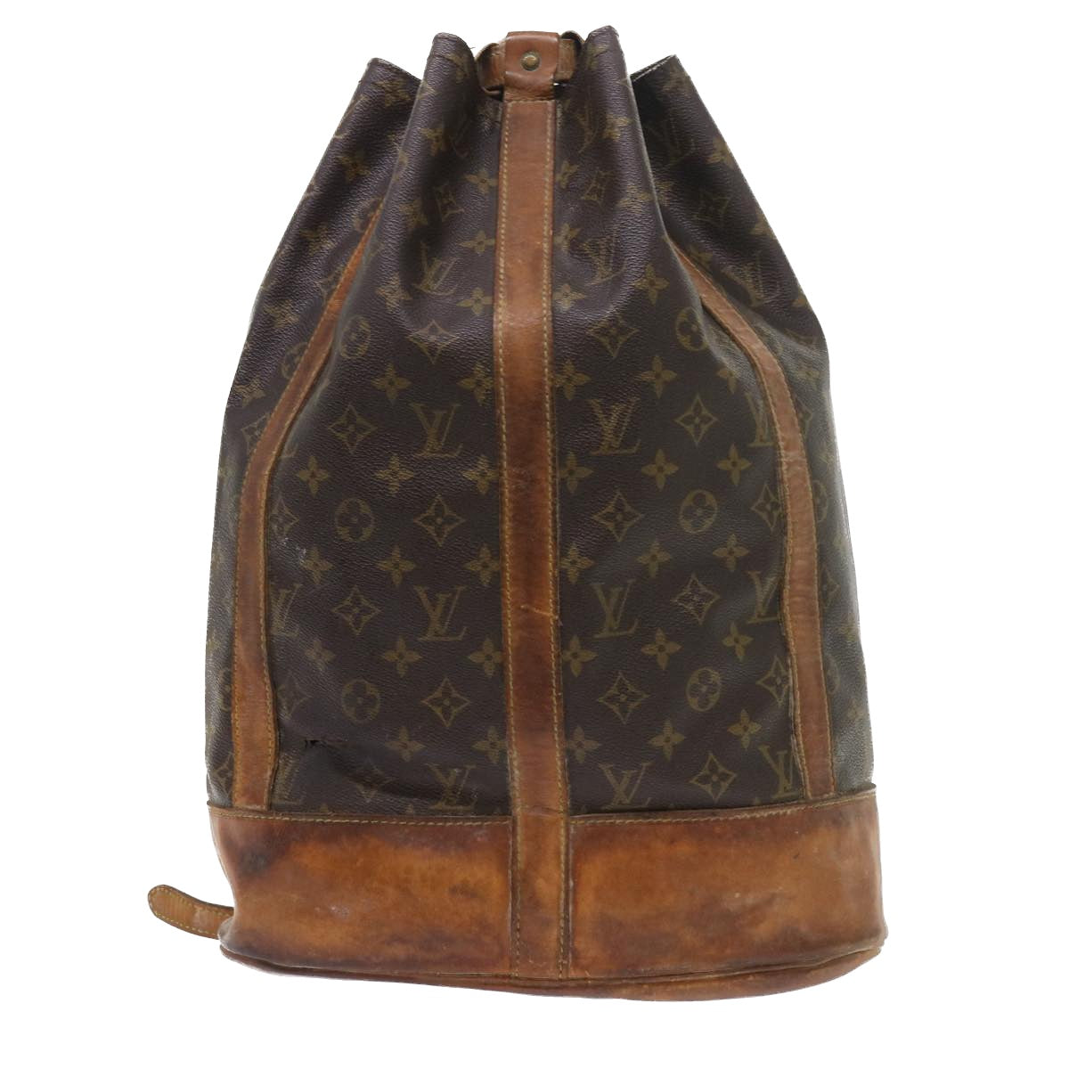 LOUIS VUITTON Monogram Randonnee GM Shoulder Bag M42244 LV yk8595