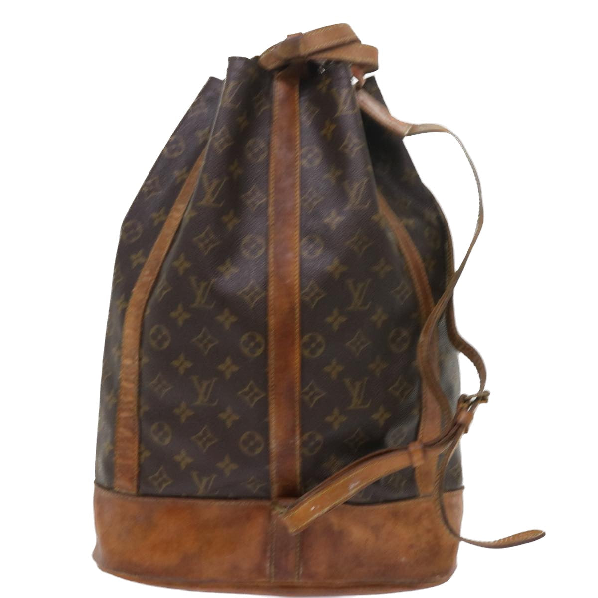 LOUIS VUITTON Monogram Randonnee GM Shoulder Bag M42244 LV yk8595