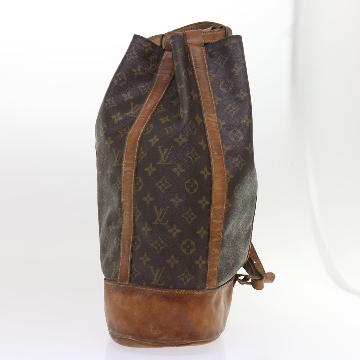 LOUIS VUITTON Monogram Randonnee GM Shoulder Bag M42244 LV yk8595