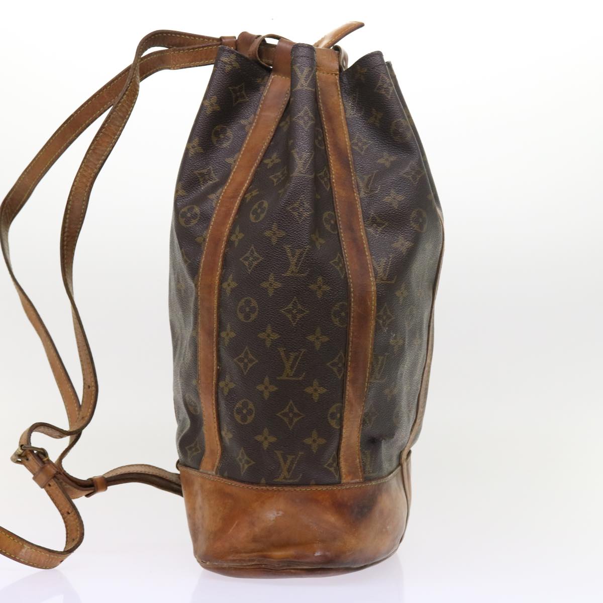 LOUIS VUITTON Monogram Randonnee GM Shoulder Bag M42244 LV yk8595