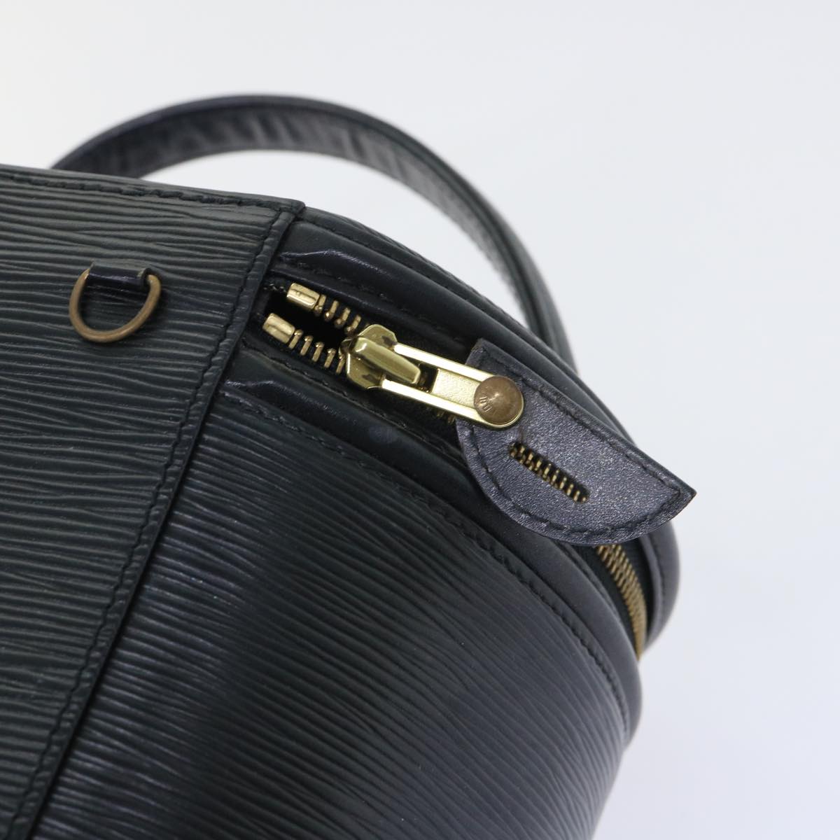 LOUIS VUITTON Epi Cannes Hand Bag Black M48032 LV yk8597