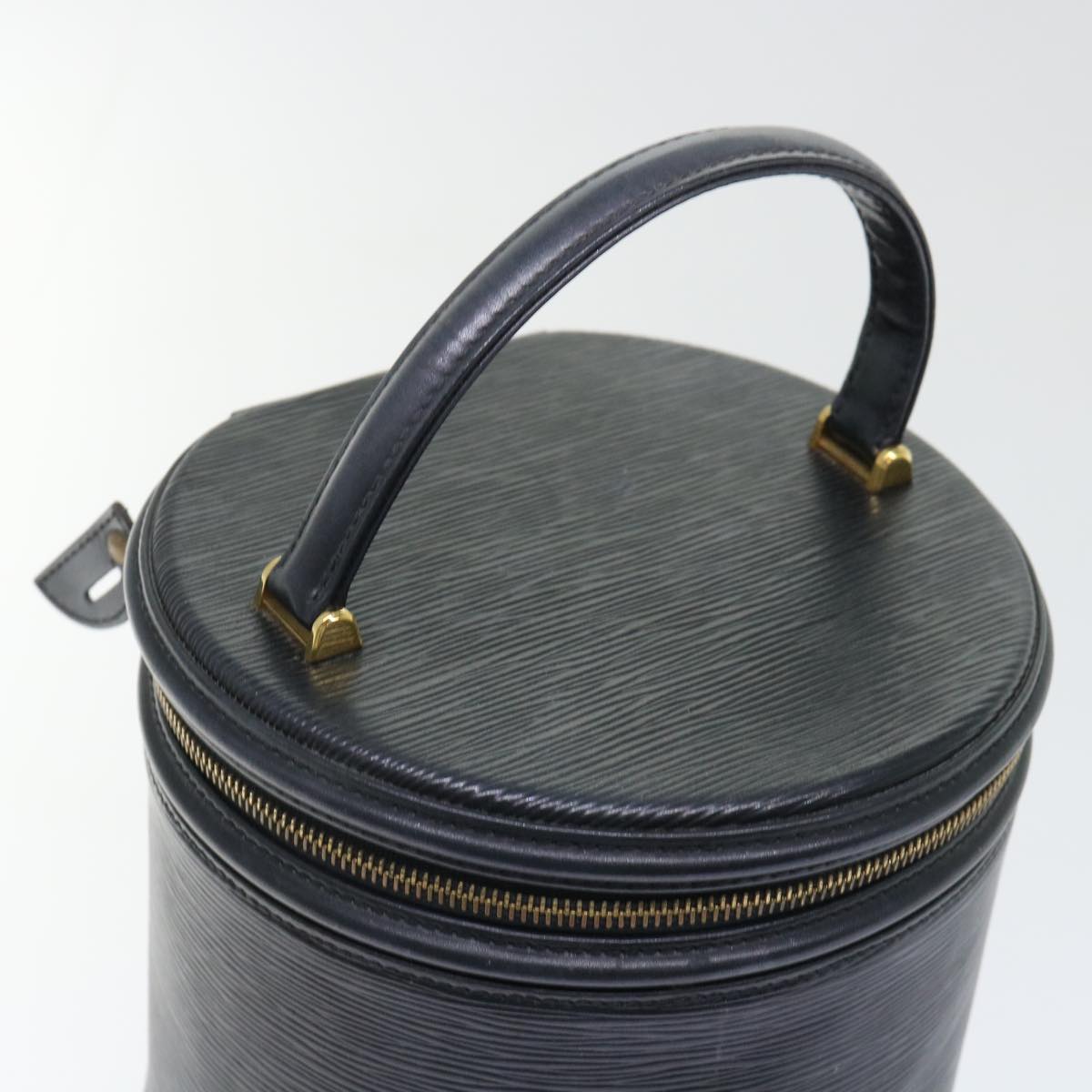 LOUIS VUITTON Epi Cannes Hand Bag Black M48032 LV yk8597