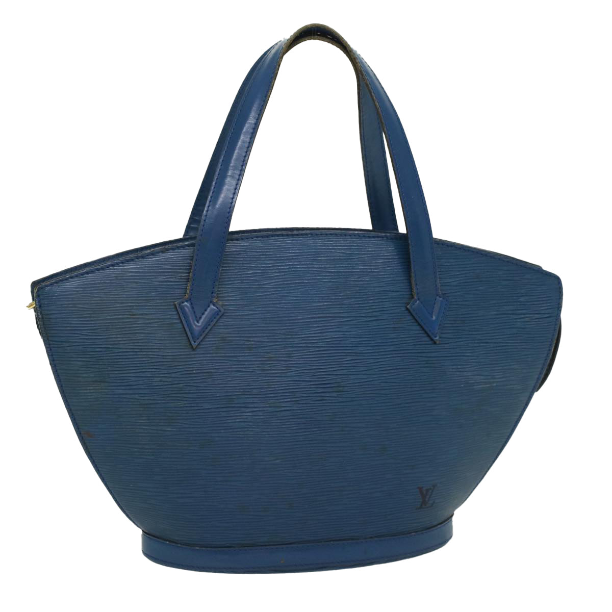 LOUIS VUITTON Epi Saint Jacques Hand Bag Blue M52265 LV yk8601
