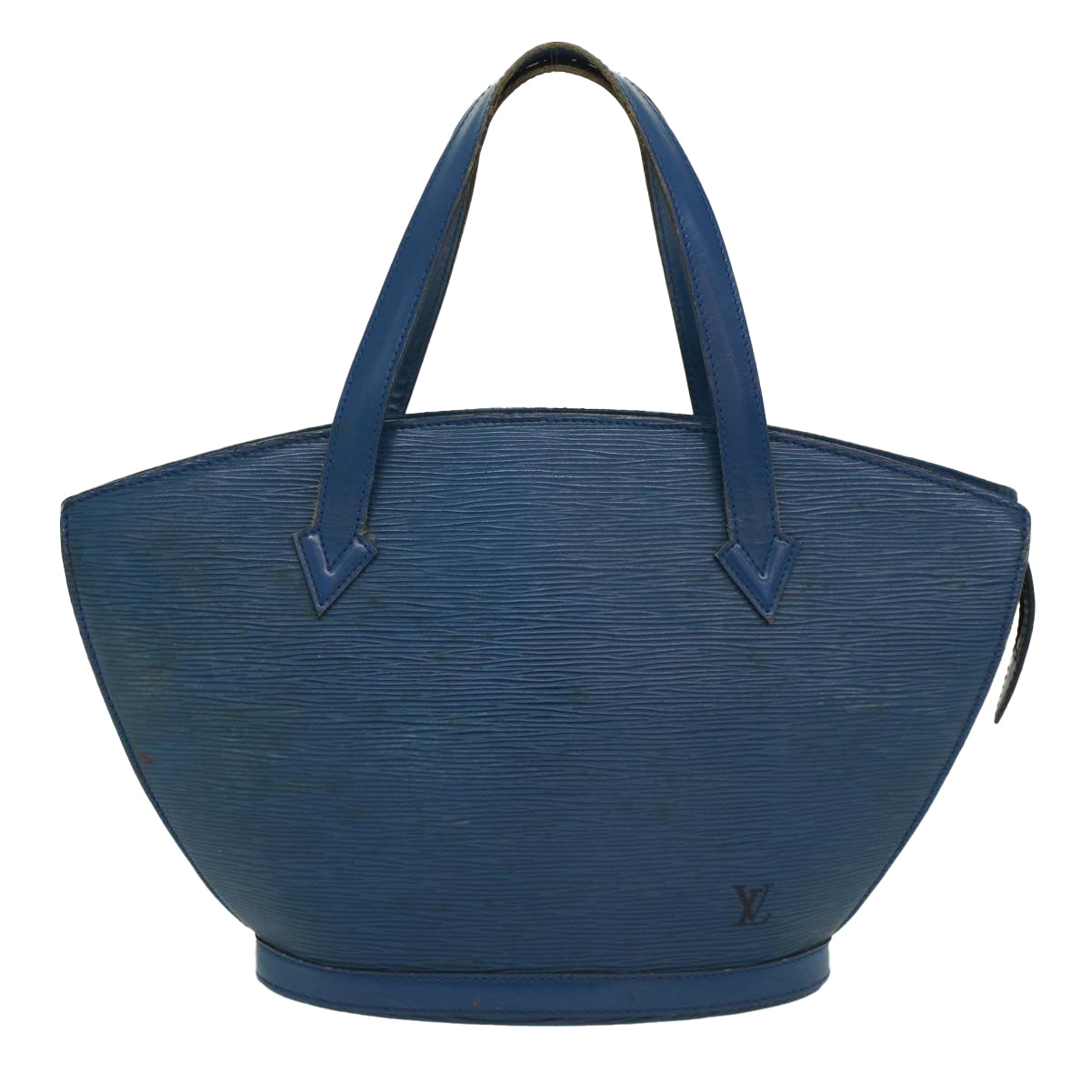 LOUIS VUITTON Epi Saint Jacques Hand Bag Blue M52265 LV yk8601