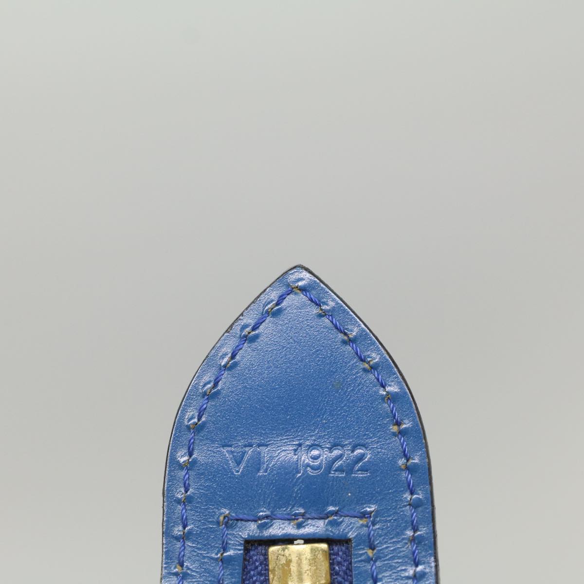 LOUIS VUITTON Epi Saint Jacques Hand Bag Blue M52265 LV yk8601