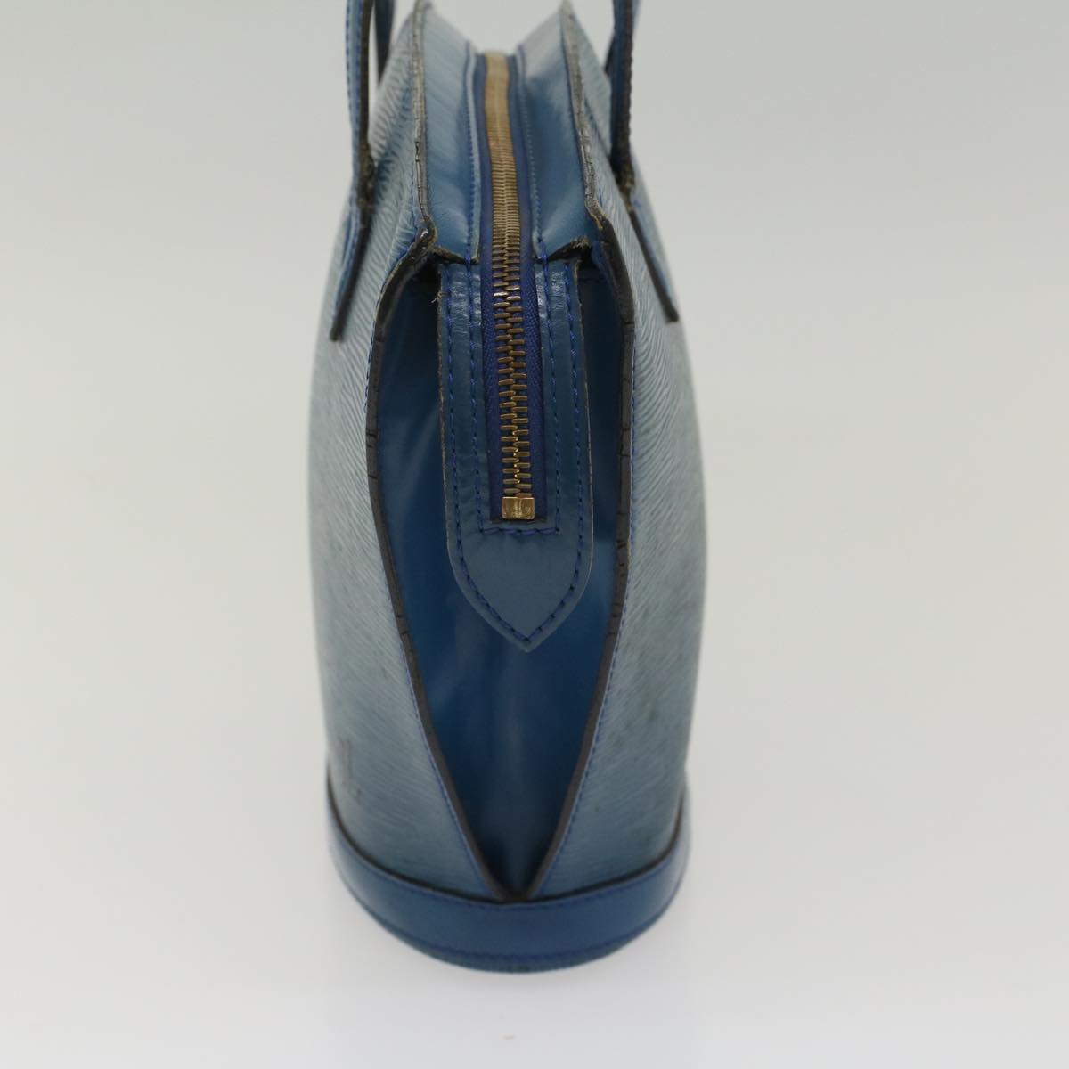 LOUIS VUITTON Epi Saint Jacques Hand Bag Blue M52265 LV yk8601