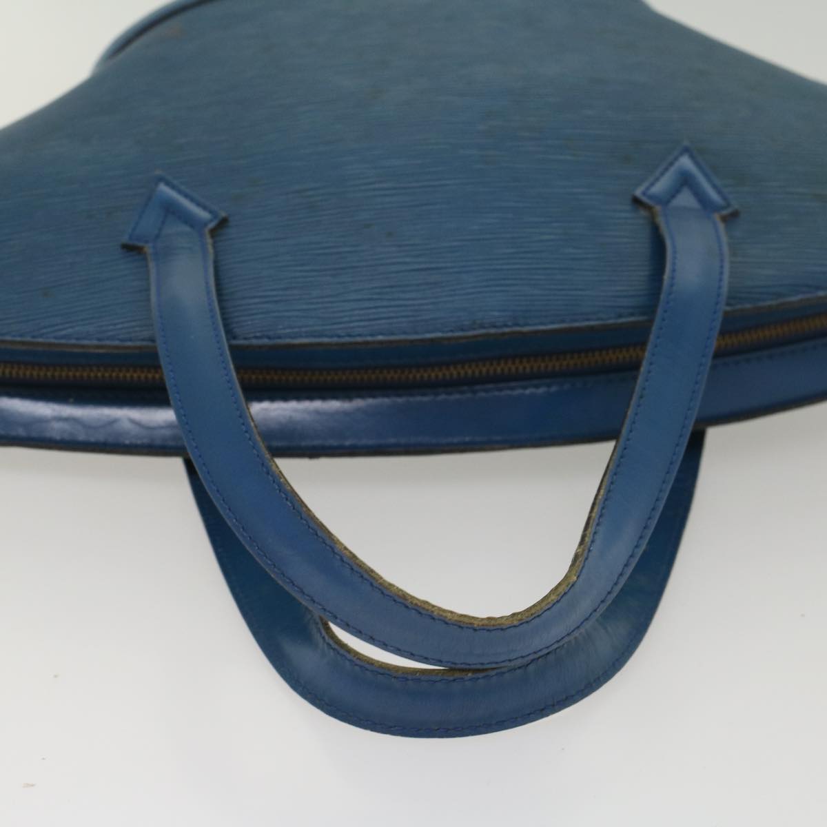 LOUIS VUITTON Epi Saint Jacques Hand Bag Blue M52265 LV yk8601