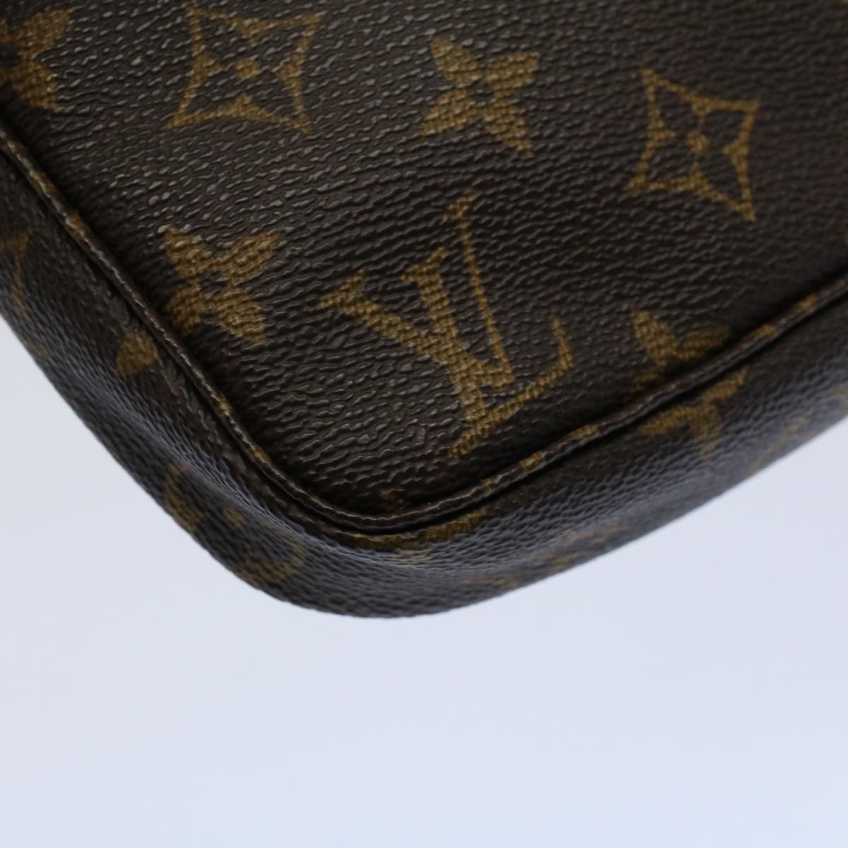 LOUIS VUITTON Monogram Pochette Accessoires Pouch Vintage M51980 LV yk8604