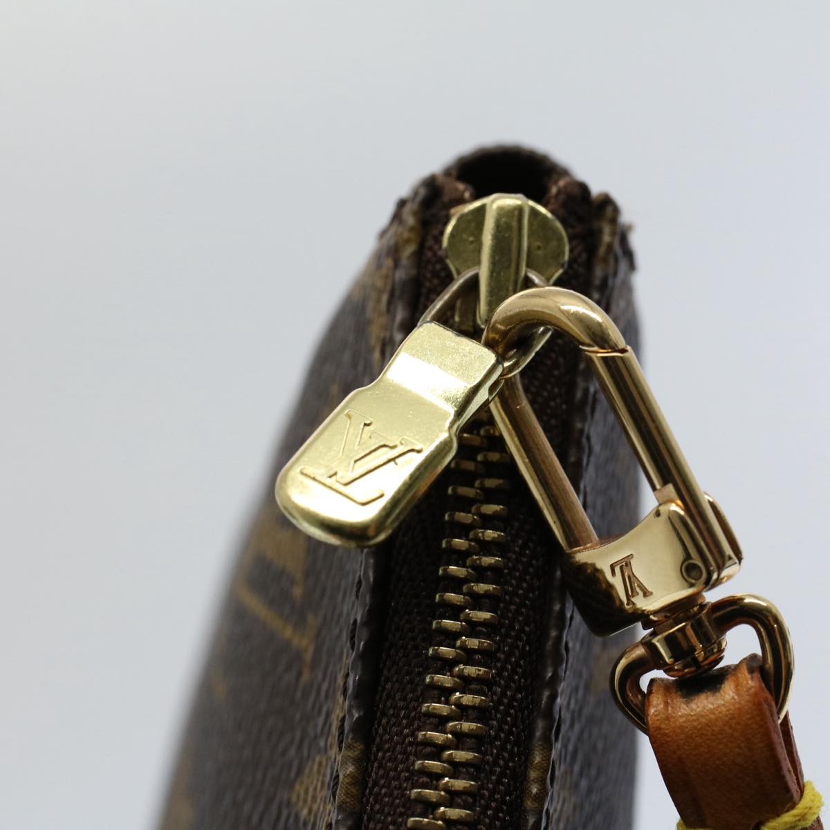 LOUIS VUITTON Monogram Pochette Accessoires Pouch Vintage M51980 LV yk8604