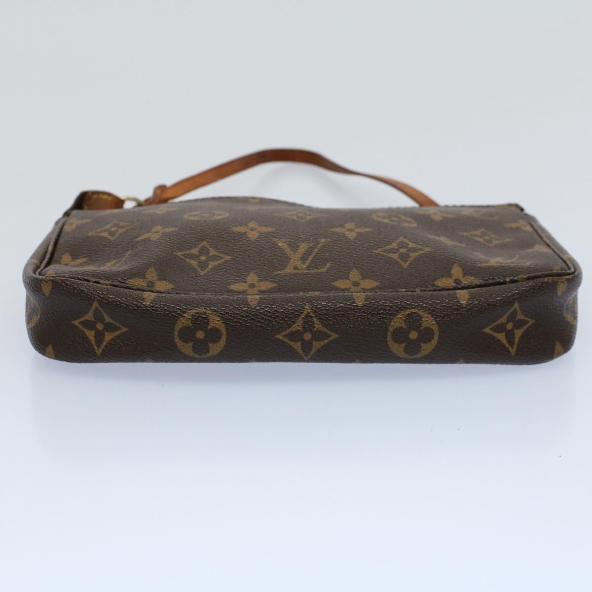 LOUIS VUITTON Monogram Pochette Accessoires Pouch M51980 LV yk8605