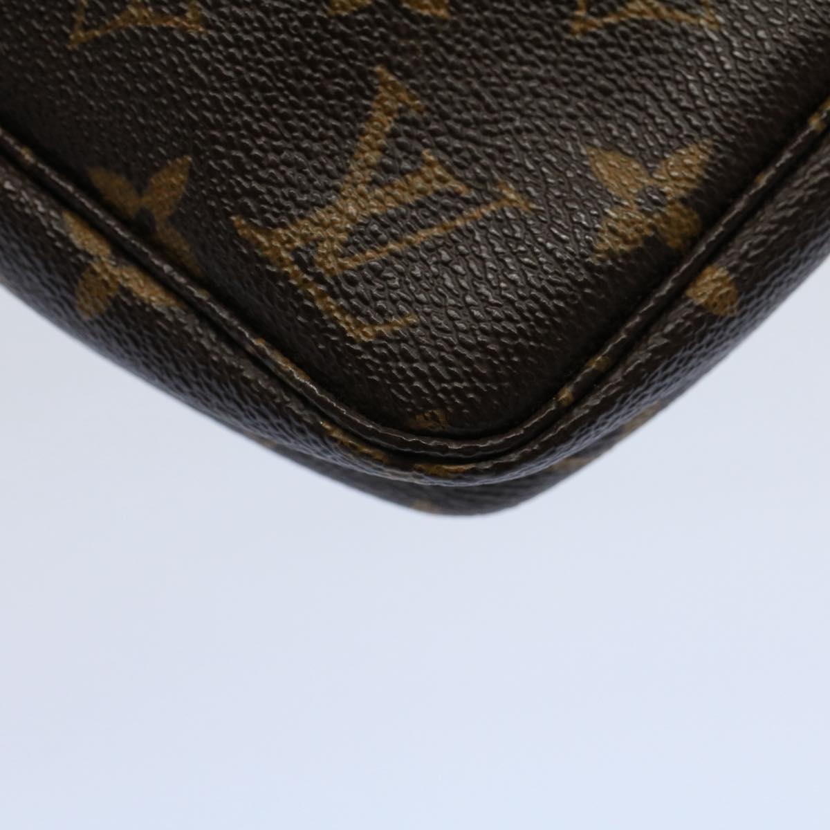 LOUIS VUITTON Monogram Pochette Accessoires Pouch M51980 LV yk8605