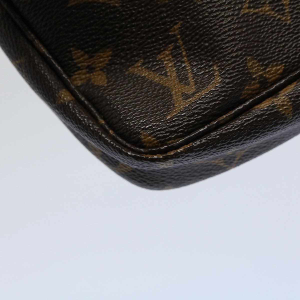LOUIS VUITTON Monogram Pochette Accessoires Pouch M51980 LV yk8605