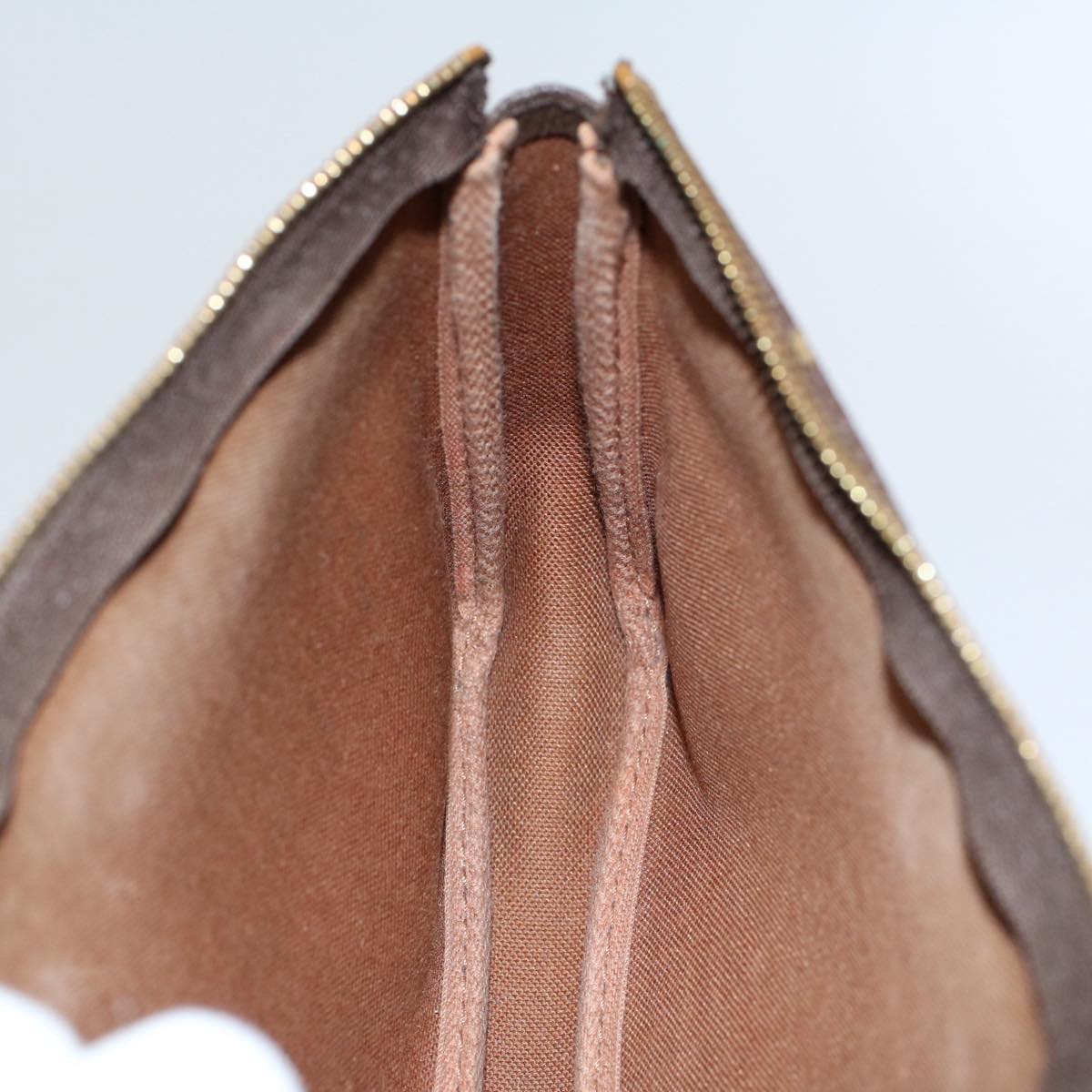 LOUIS VUITTON Monogram Pochette Accessoires Pouch M51980 LV yk8605