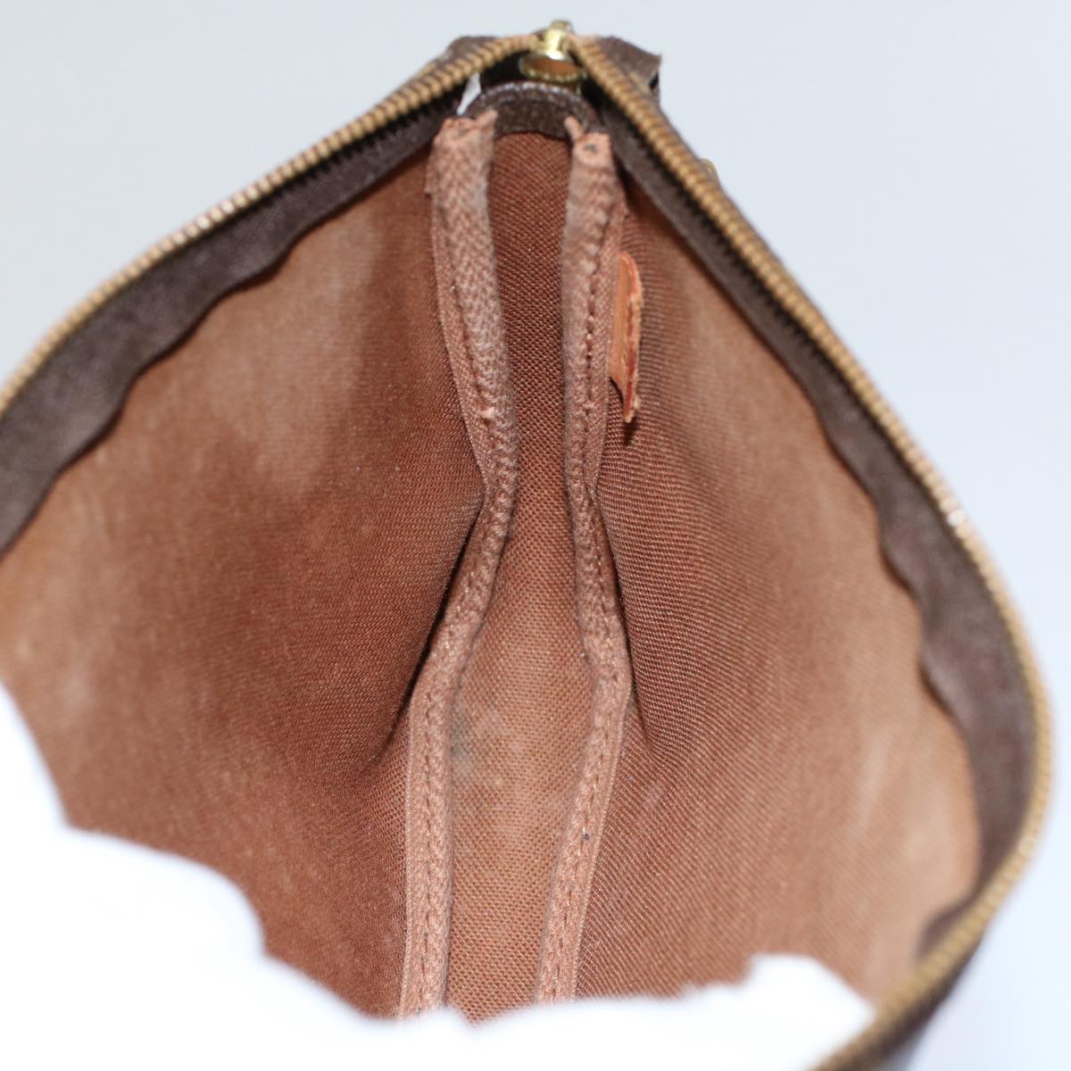 LOUIS VUITTON Monogram Pochette Accessoires Pouch M51980 LV yk8605