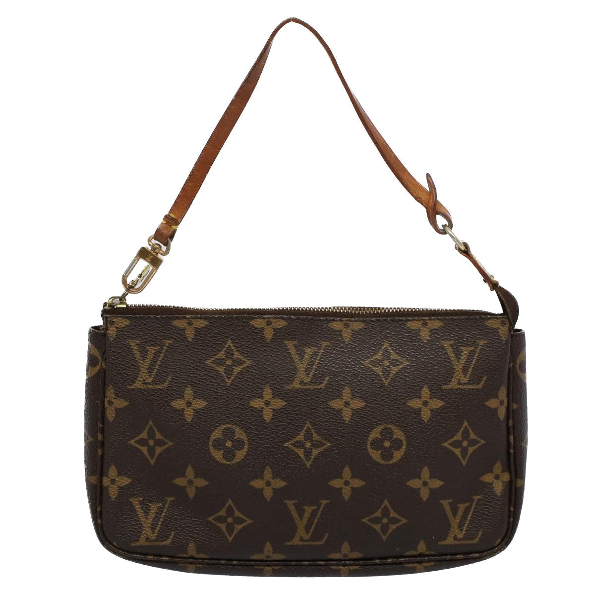 LOUIS VUITTON Monogram Pochette Accessoires Pouch M51980 LV yk8605